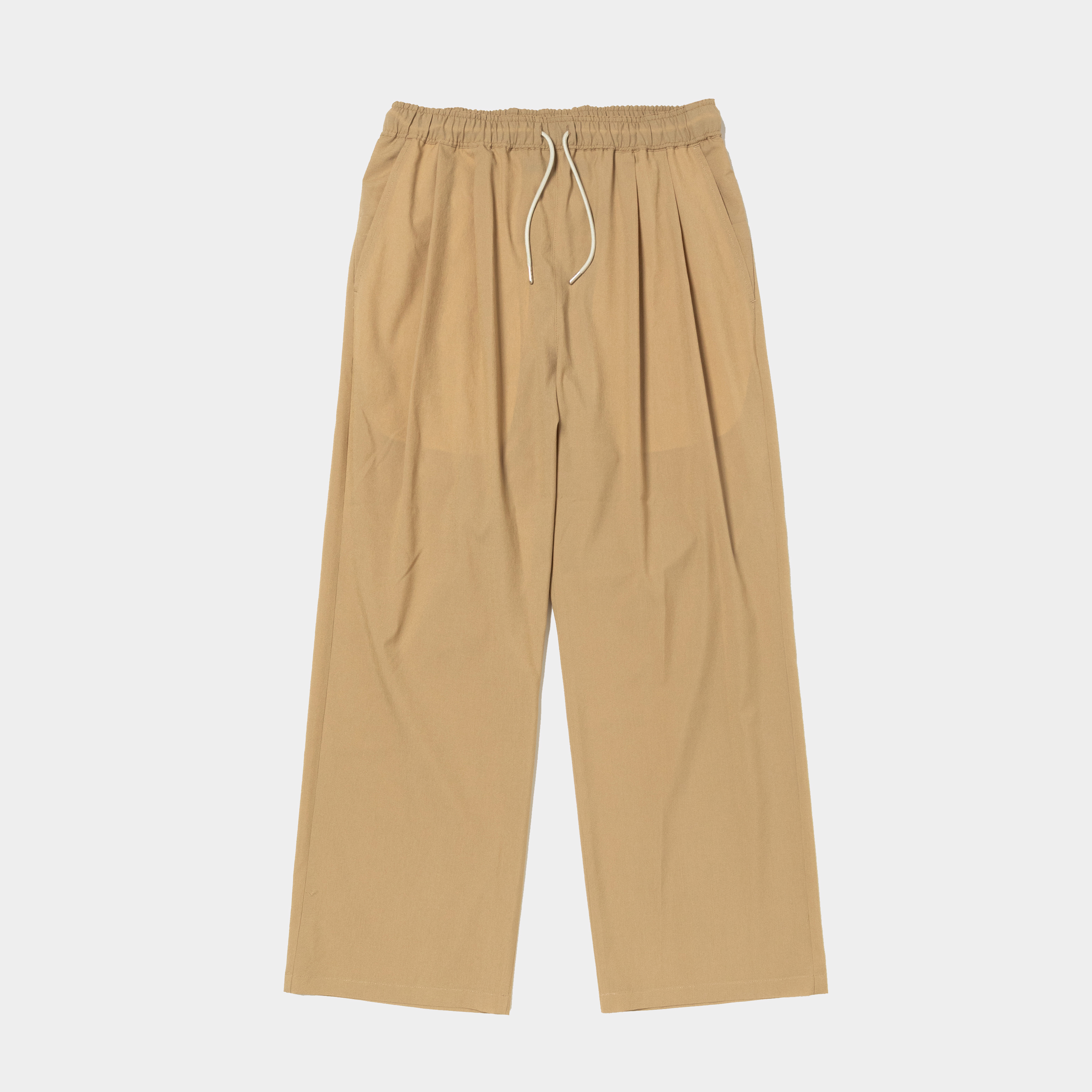 Breathable Wide Slacks/Sand