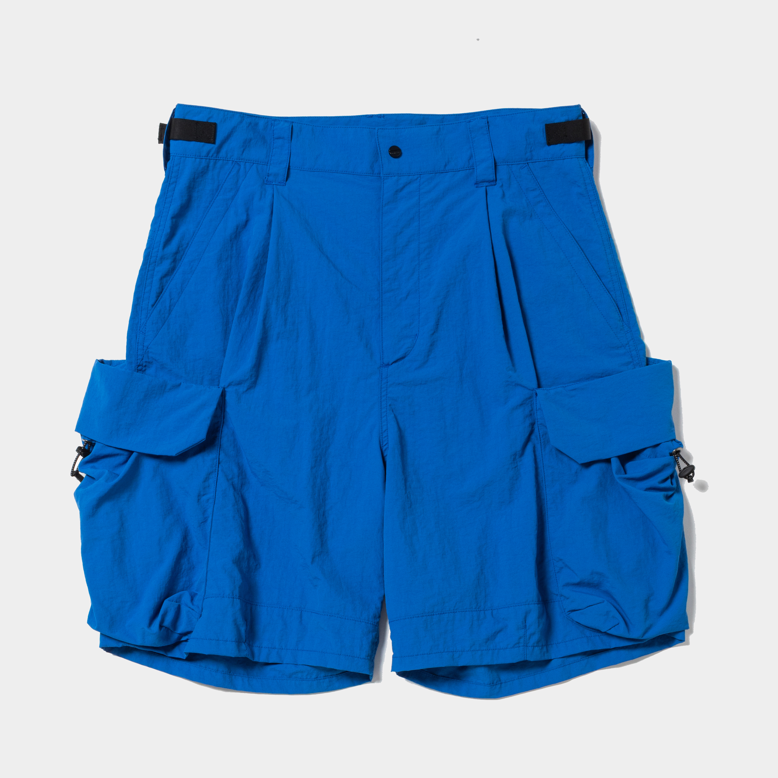 Nylon Luggage Cargo Shorts/Cobalt Blue