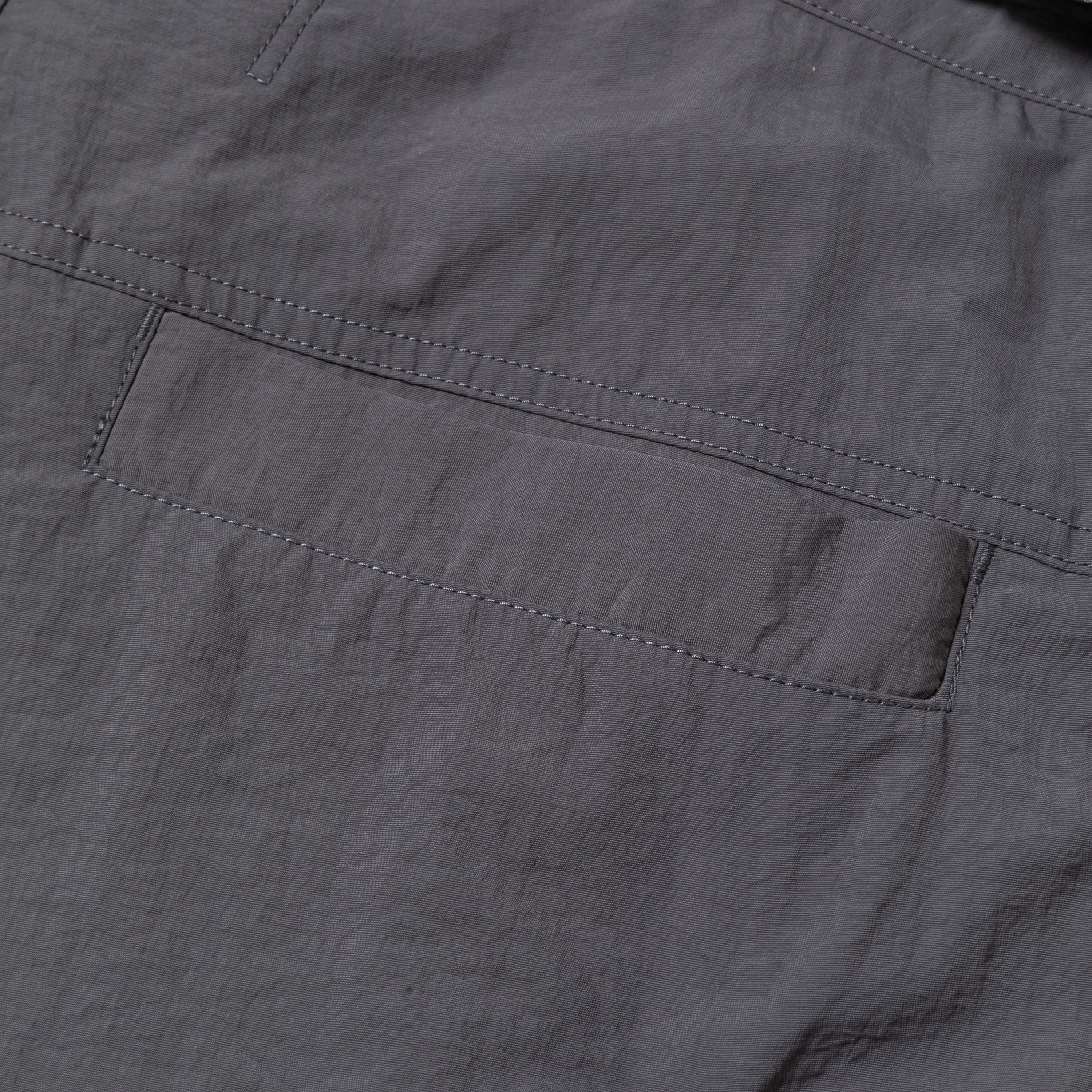 Nylon Luggage Cargo Shorts/Grey