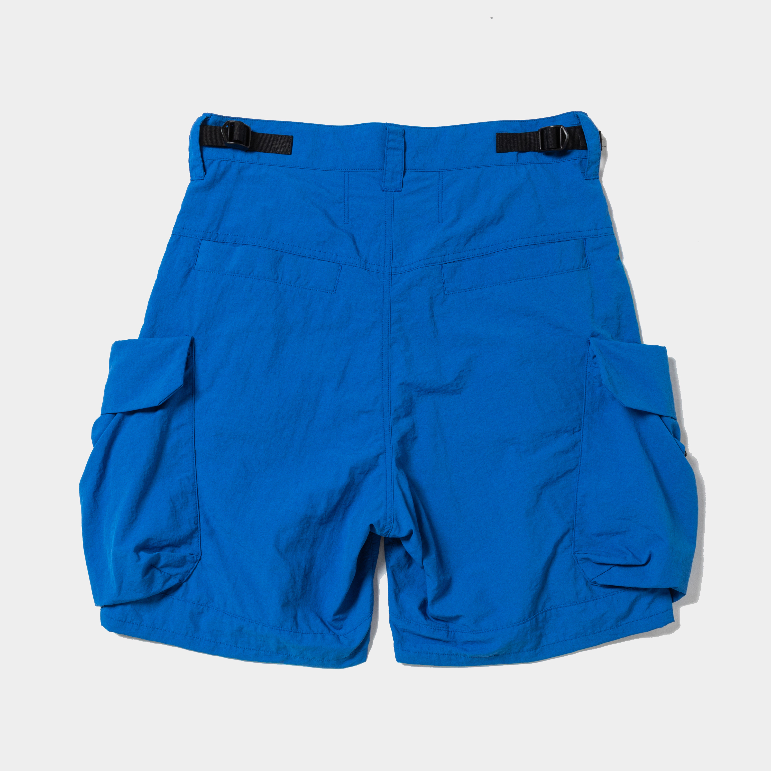 Nylon Luggage Cargo Shorts/Cobalt Blue