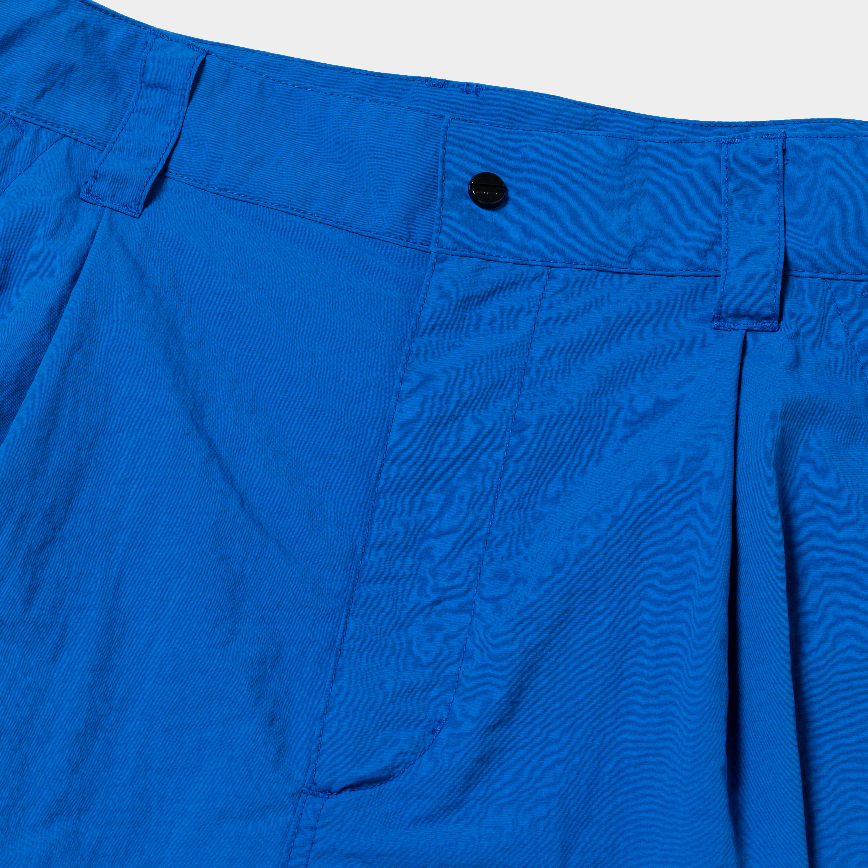 Nylon Luggage Cargo Shorts/Cobalt Blue