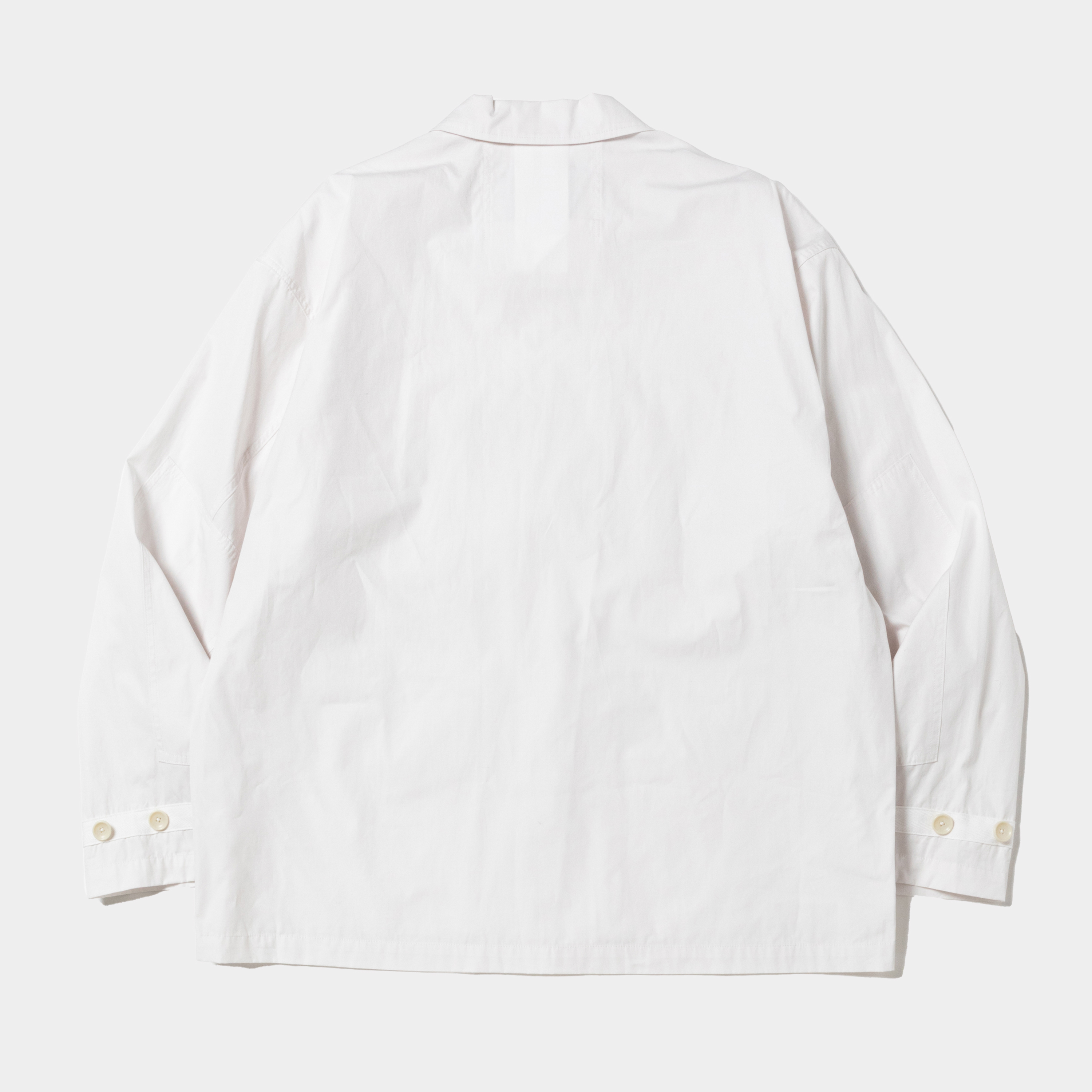 Trinity Chambray Fatigue Blouson/RGB White