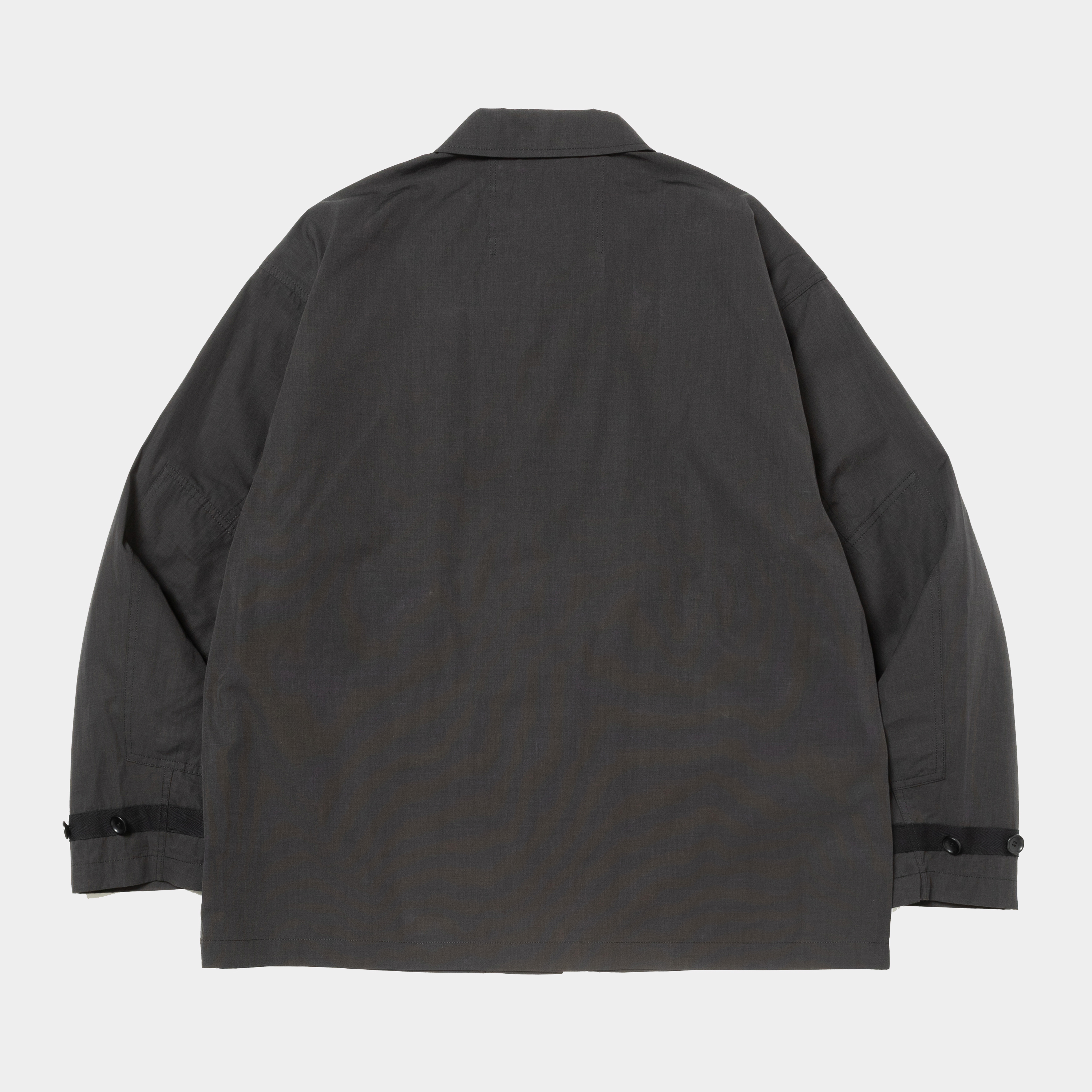 Trinity Chambray Fatigue Blouson/Ivory Black