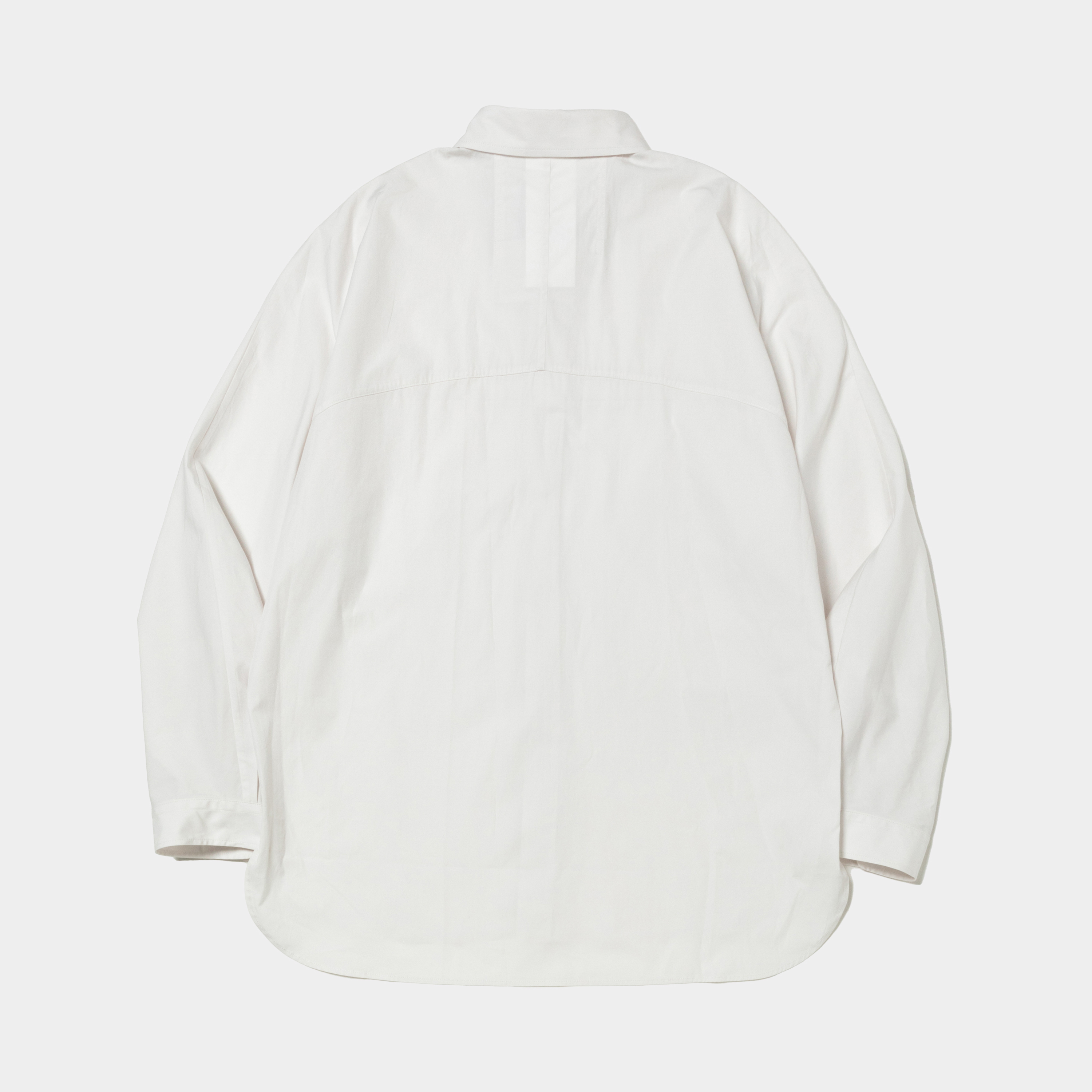 Trinity Chambray Yoke Sleeve SH/RGB White