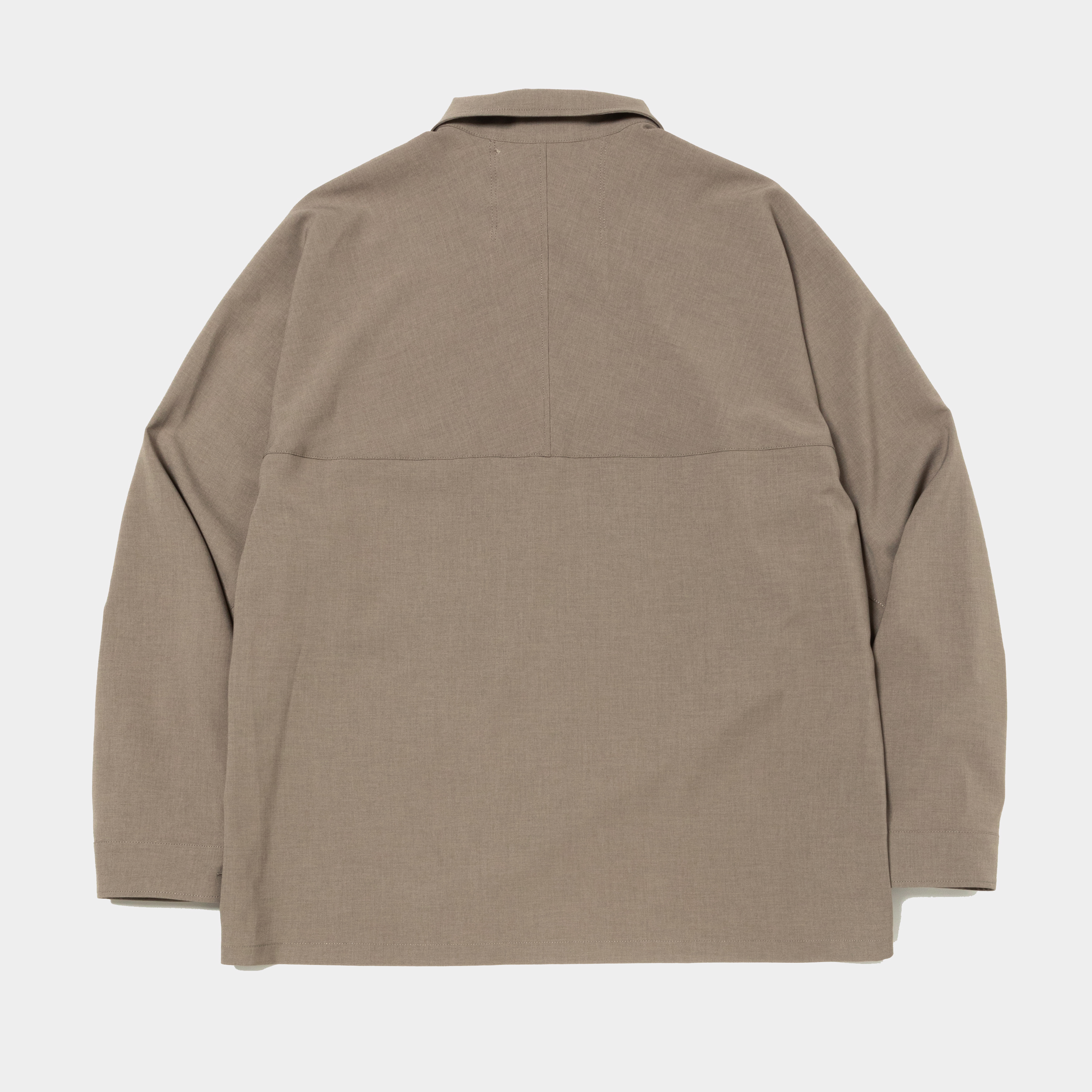 Half-zip Pullover SH/Raw Umber