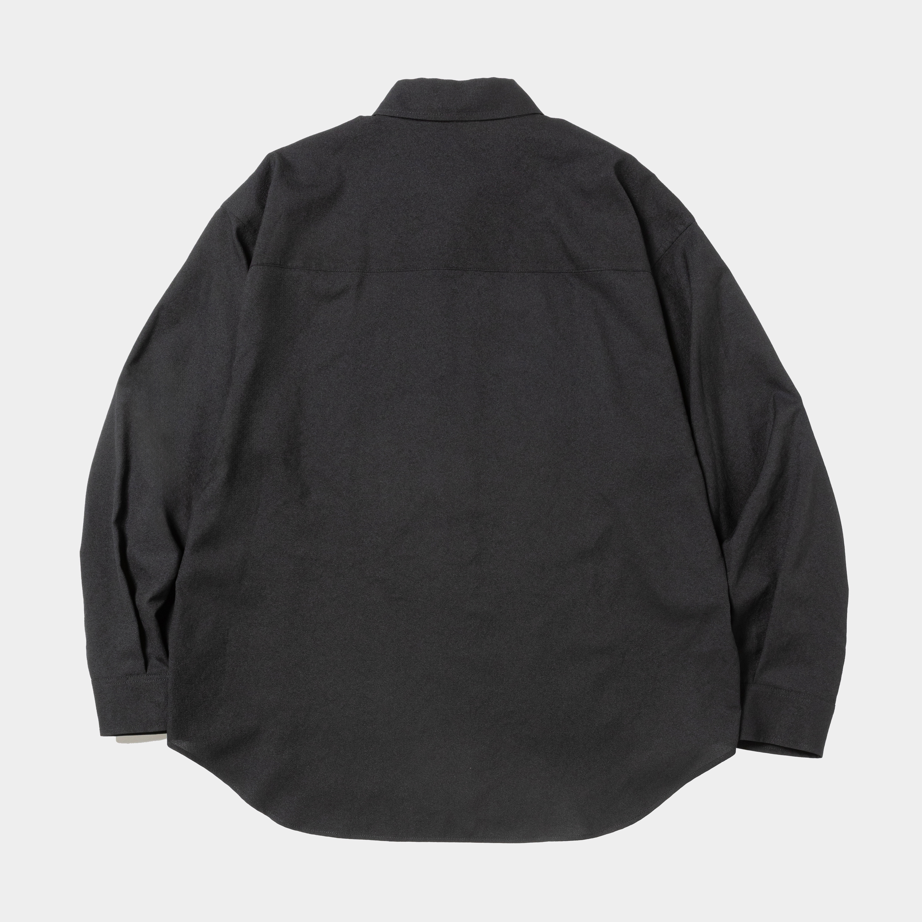 Breathable Side Slit L/S SH/Off Black