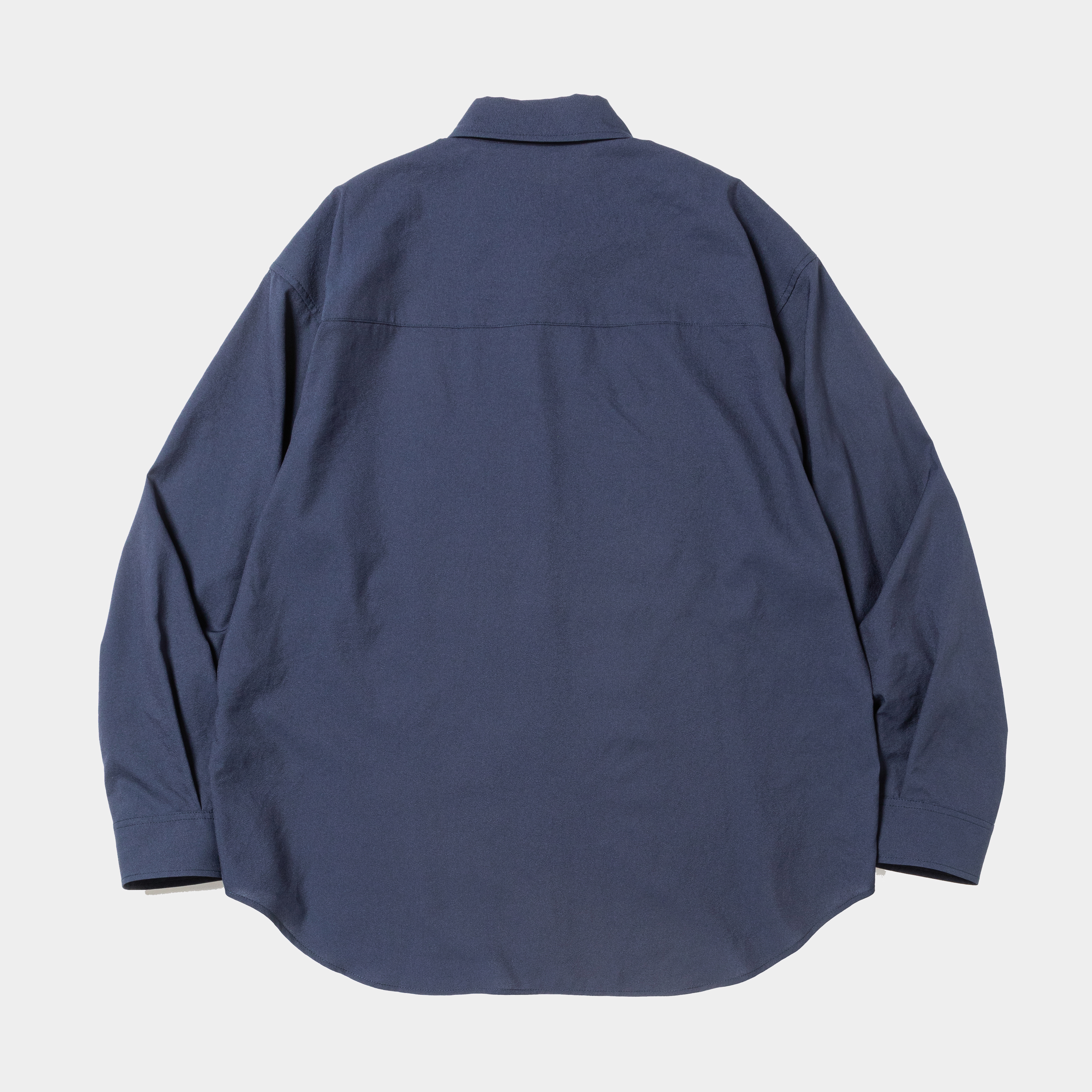 Breathable Side Slit L/S SH/Navy