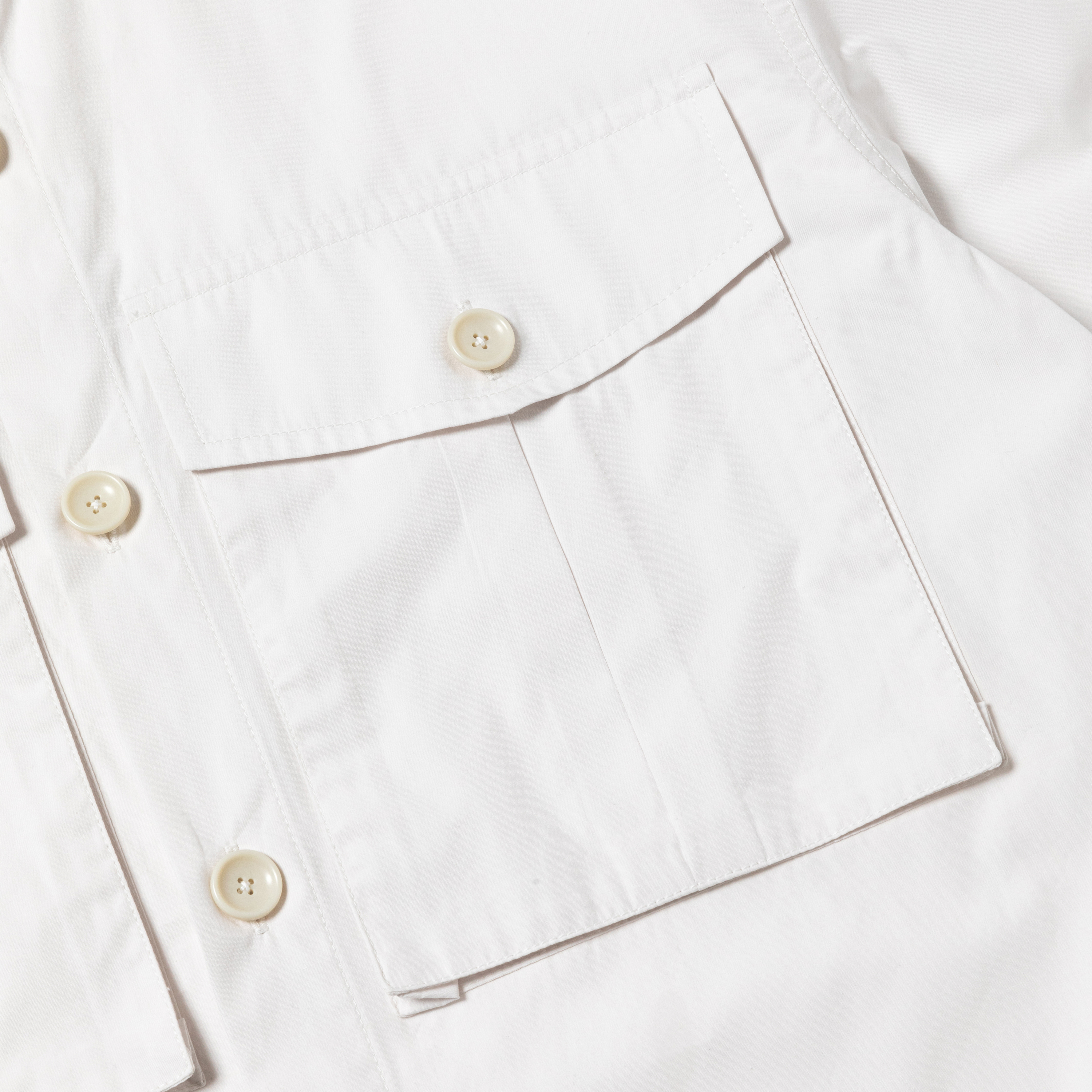 Trinity Chambray Safari S/S SH/RGB White