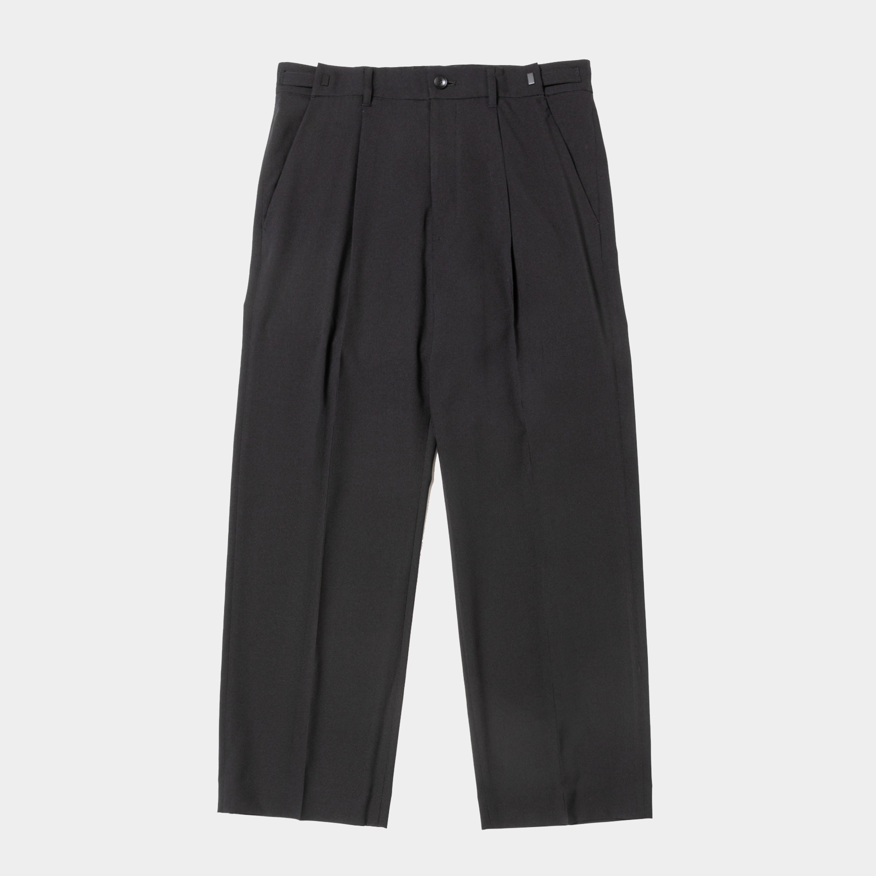 Adjustable Basic Slacks/Off Black