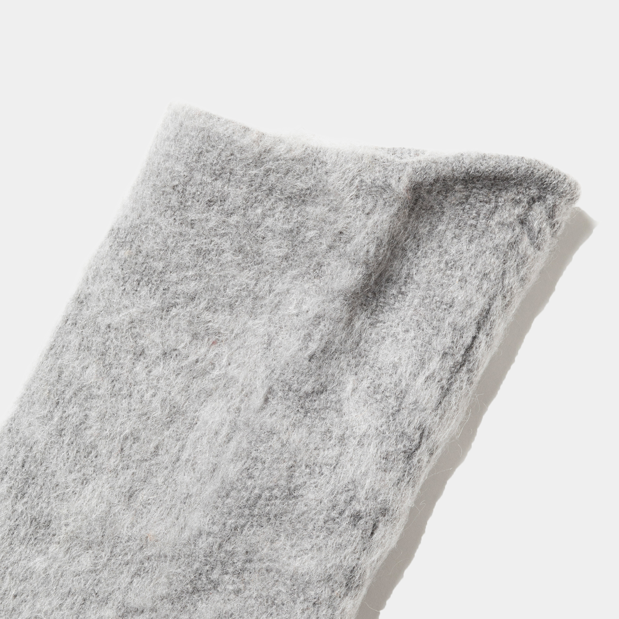 Mohair Knit Arm Sleeve/Grey