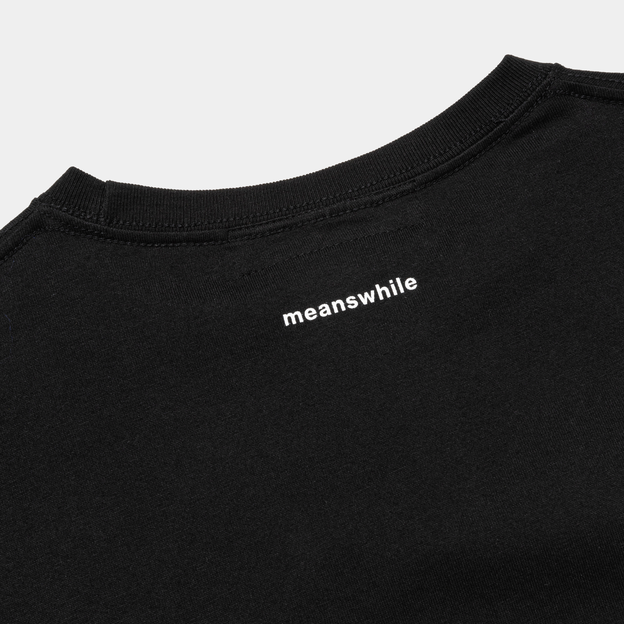 Abstract Photograph Tee/Off Black B
