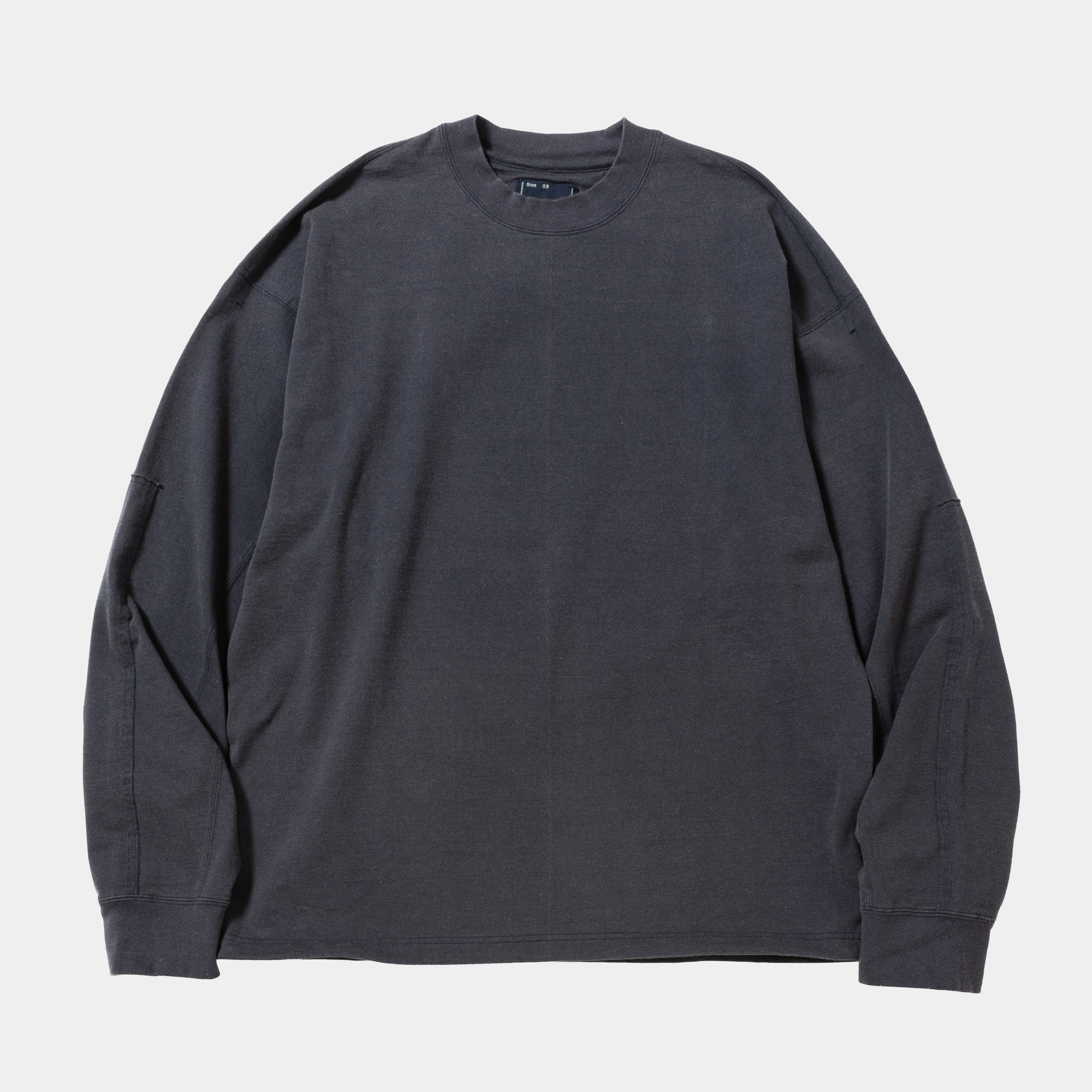 Fade Split Yoke Sleeve L/S Tee/Navy