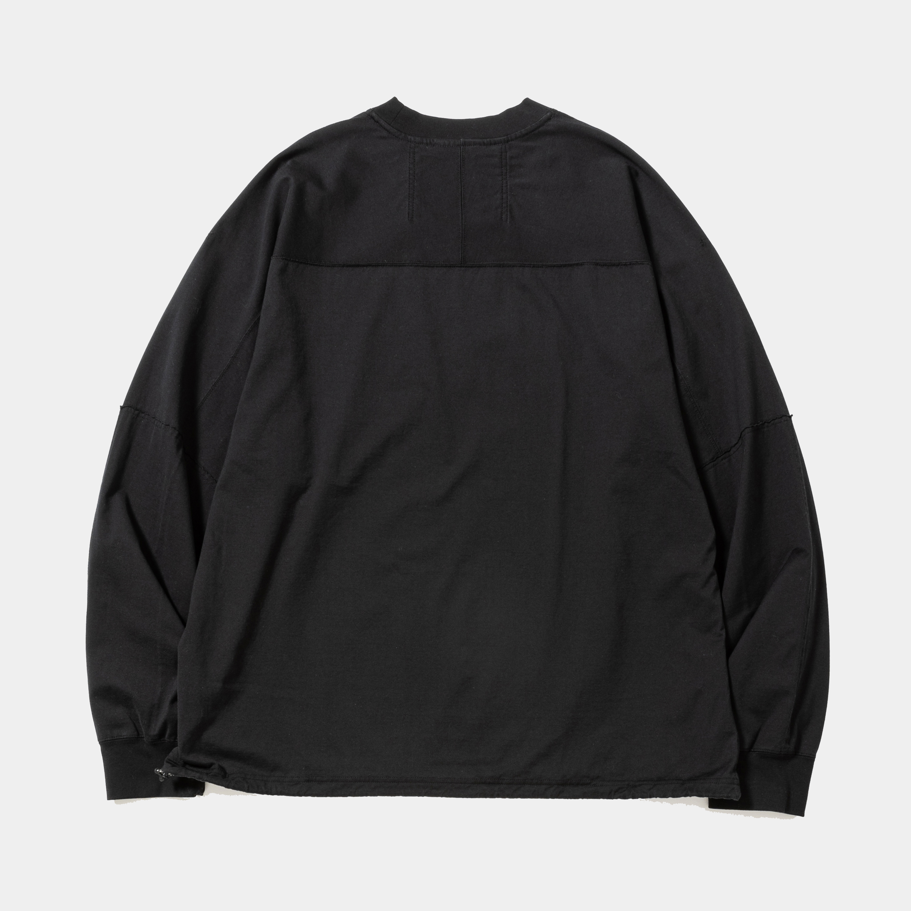 Fade Split Yoke Sleeve L/S Tee/Off Black