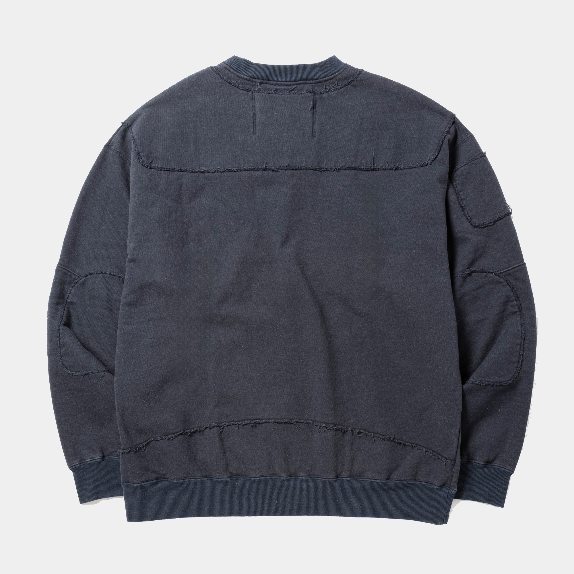 Fade Pad Sweatshirt/Navy
