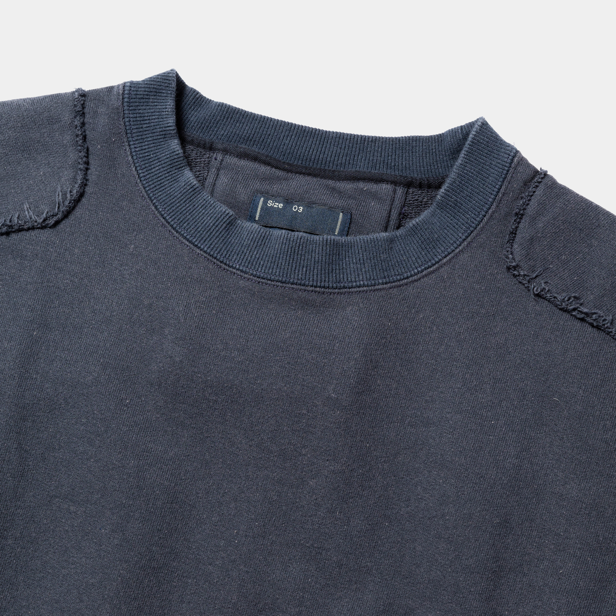 Fade Pad Sweatshirt/Navy