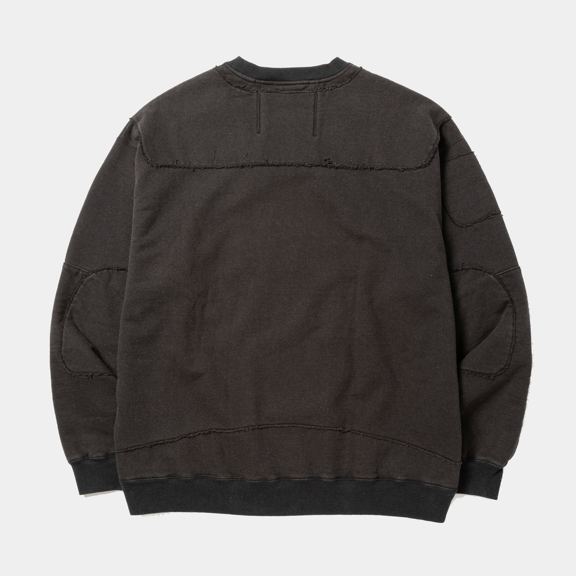 Fade Pad Sweatshirt/Off Black