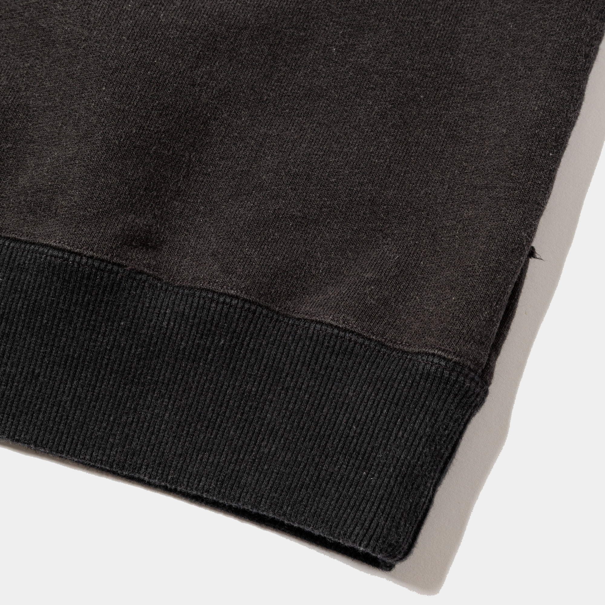 Fade Pad Sweatshirt/Off Black