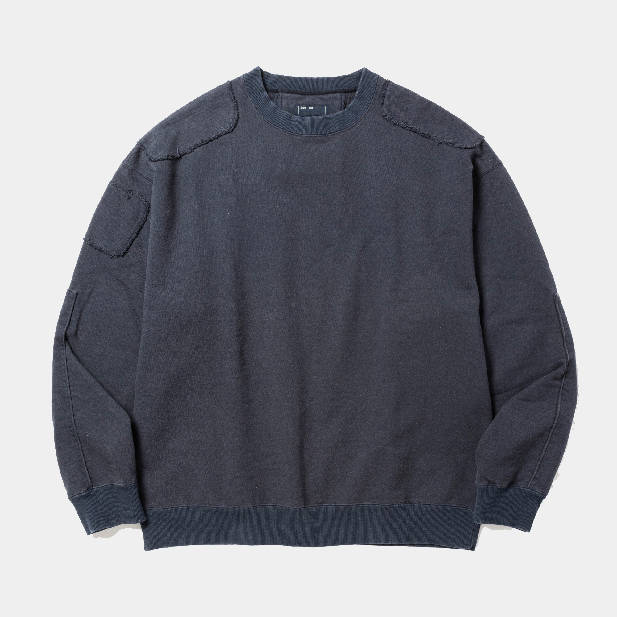Fade Pad Sweatshirt/Navy