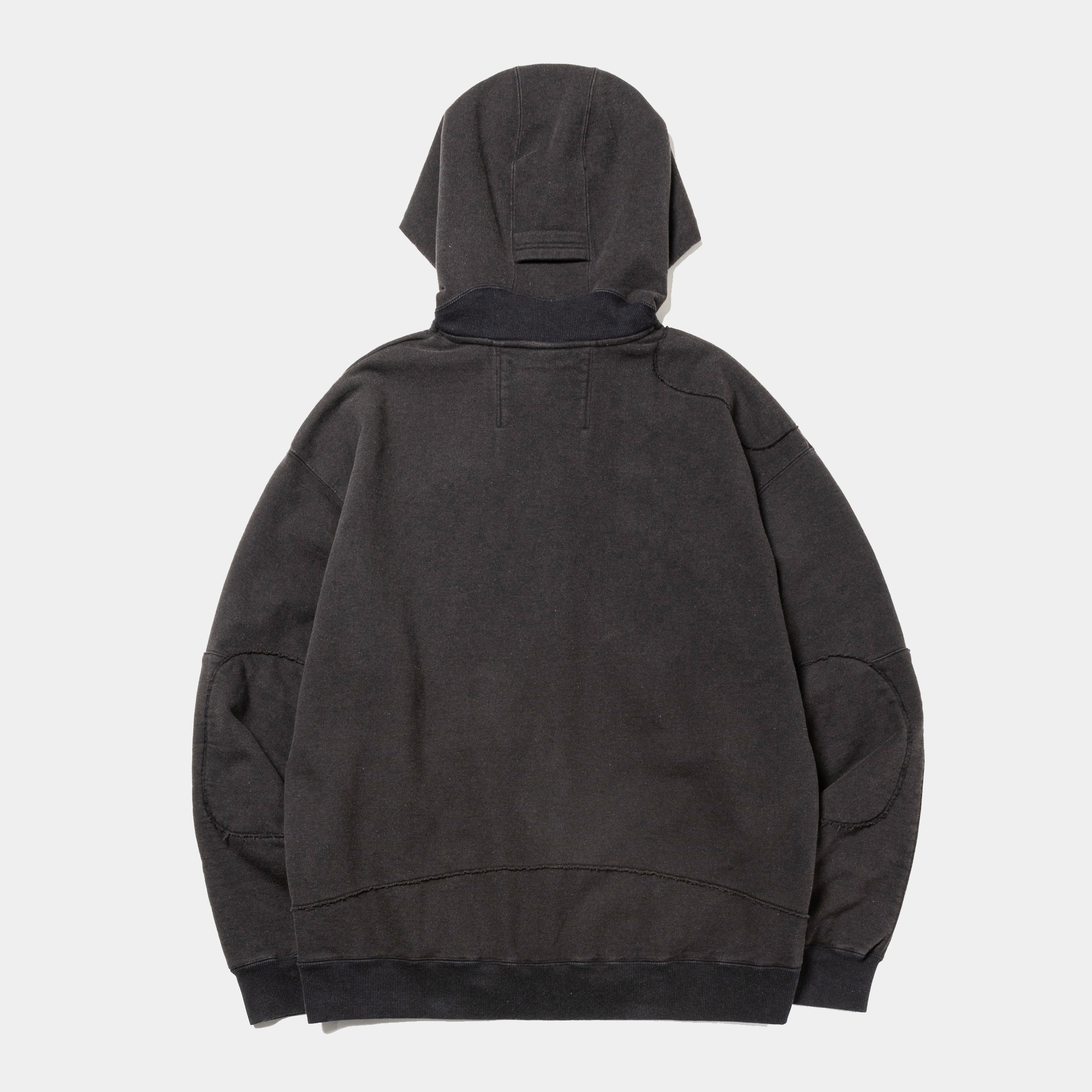 Fade Pad Hoodie/Off Black