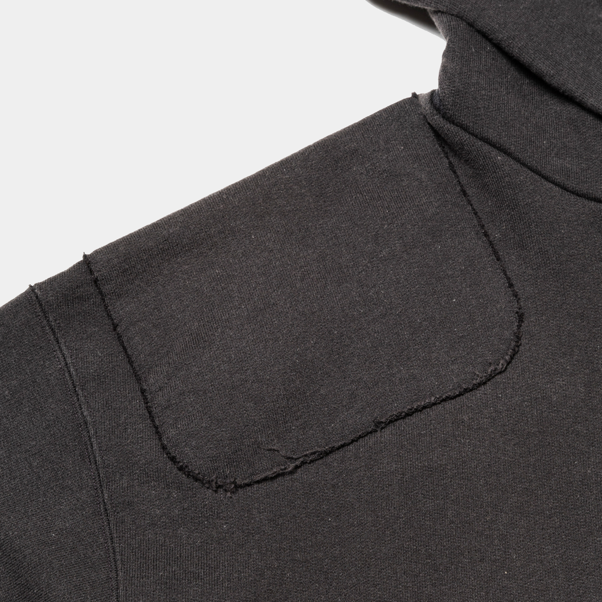 Fade Pad Hoodie/Off Black