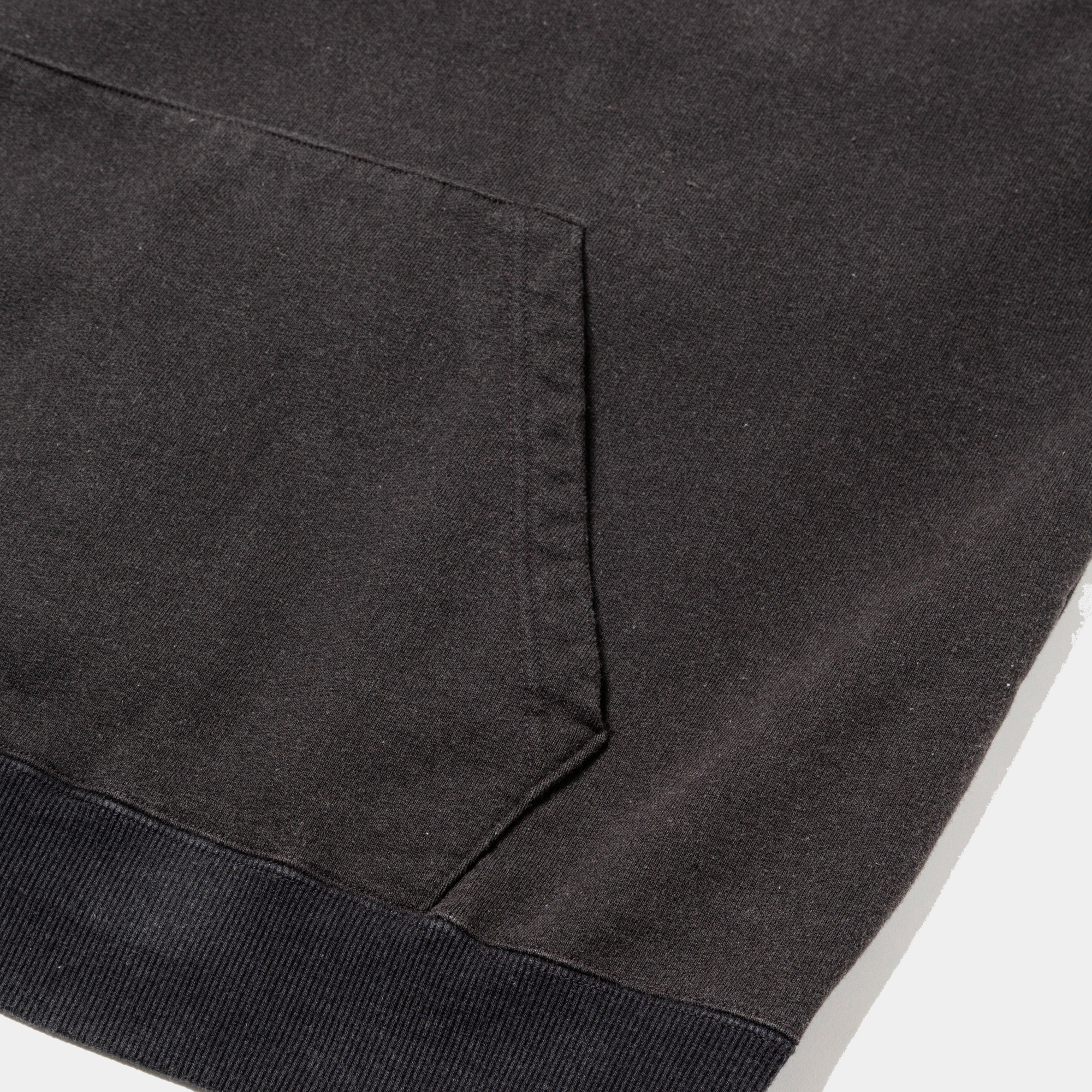 Fade Pad Hoodie/Off Black