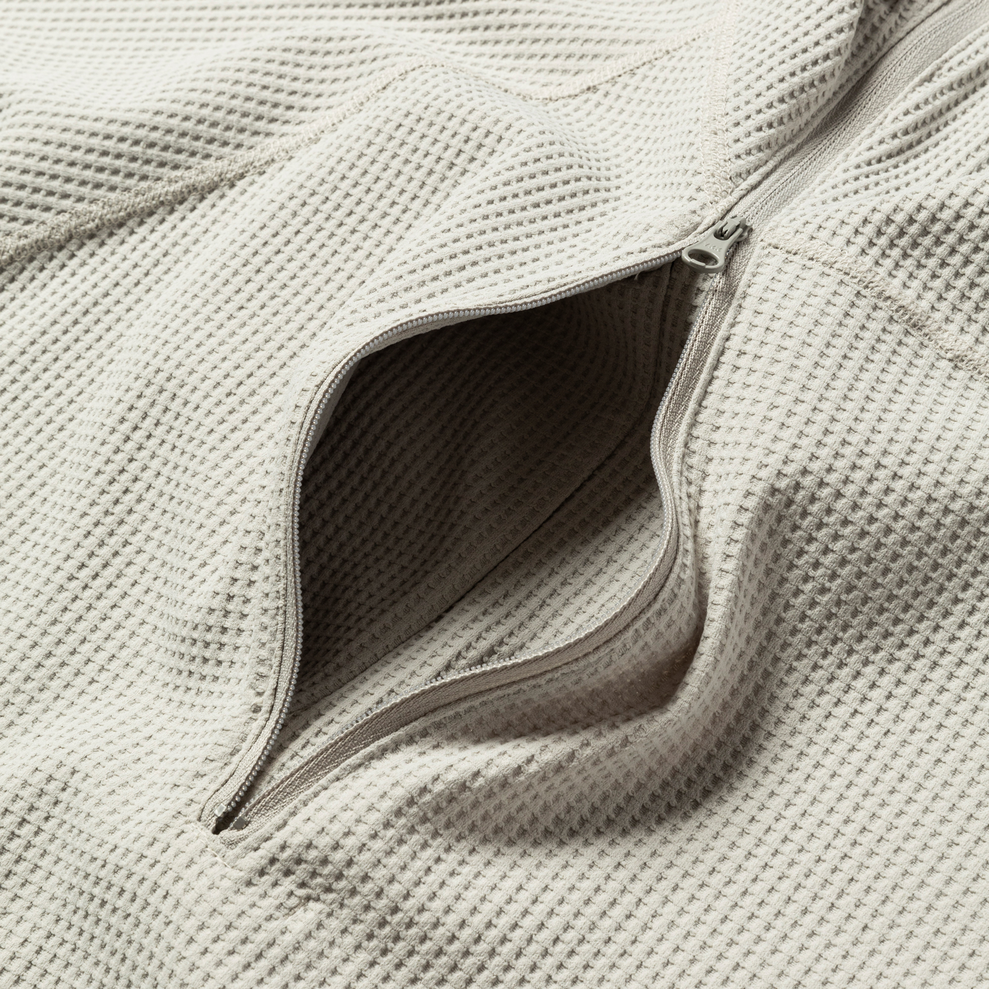 SOLOTEX Waffle Balaclava Hoodie/Grey