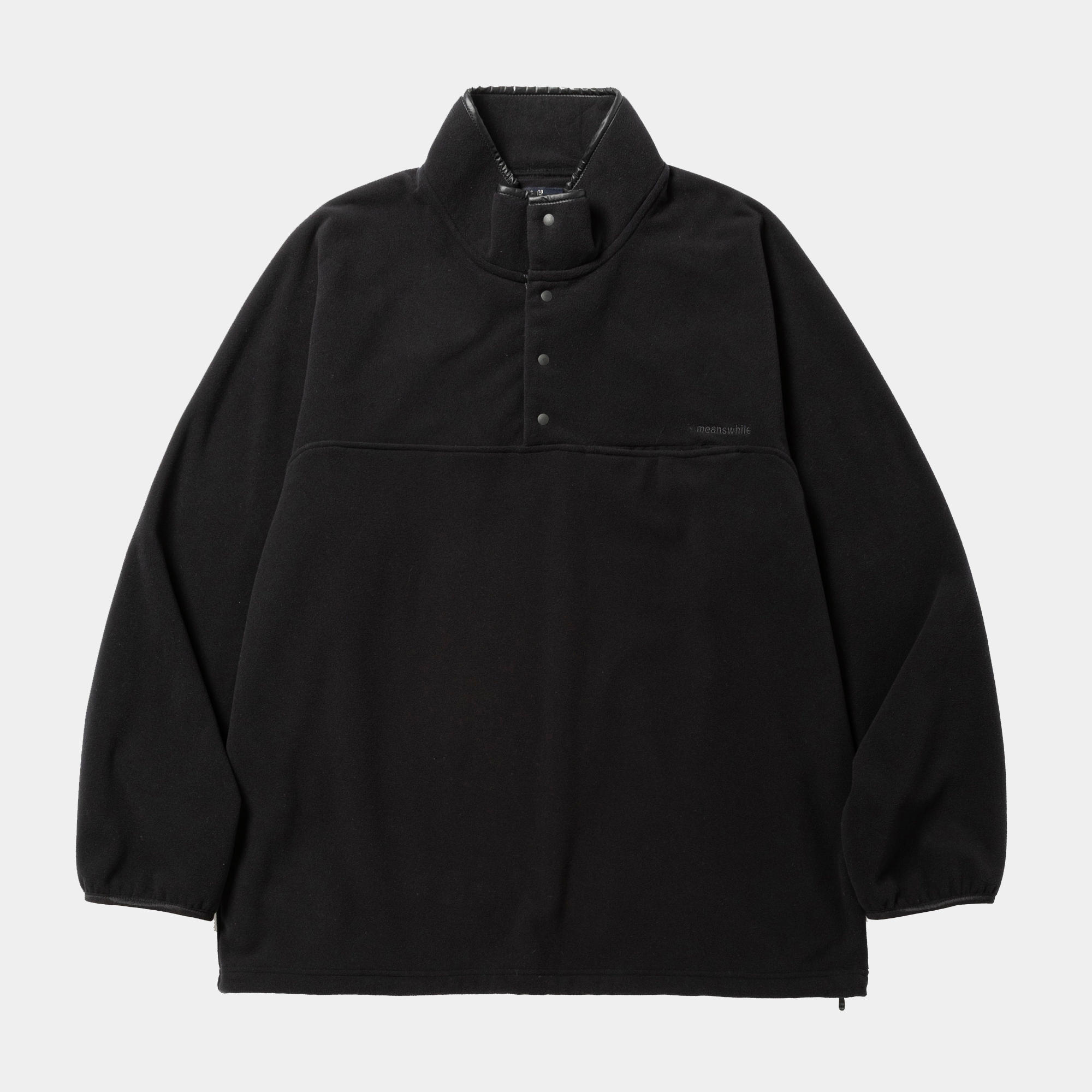Polartec® Wind Pro P/O JKT/Off Black