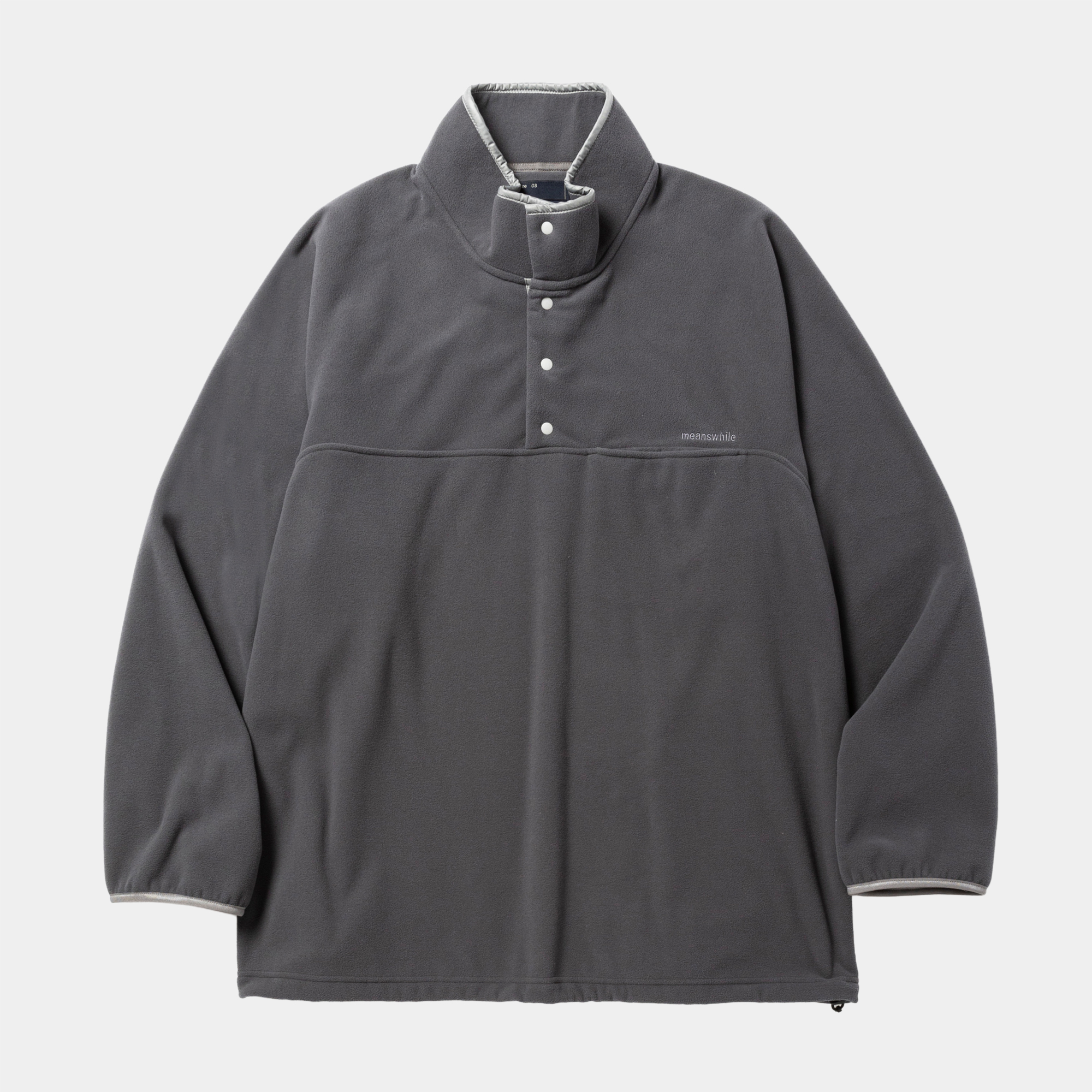 Polartec® Wind Pro P/O JKT/Grey