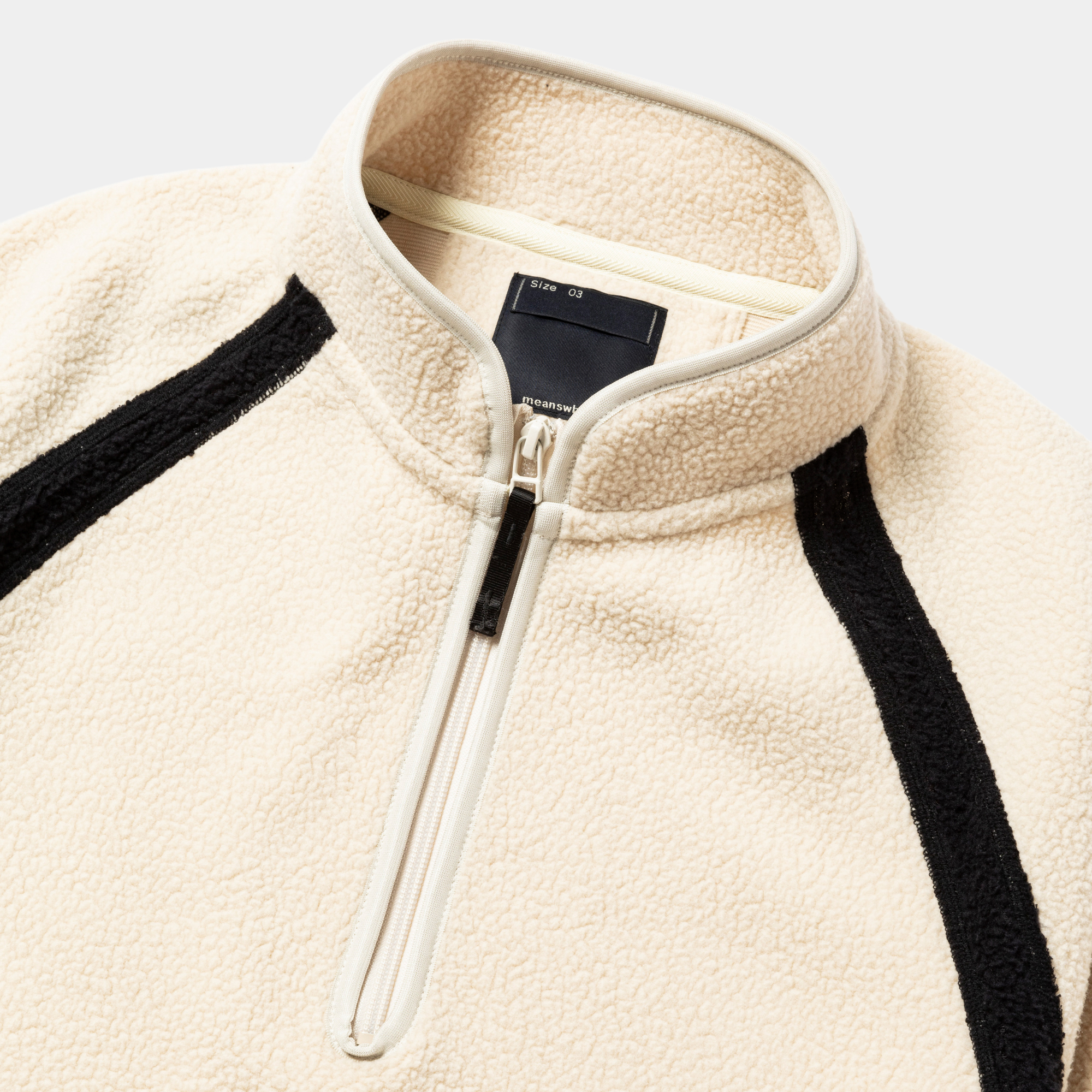 Polartec® Breathable Fleece/Natural