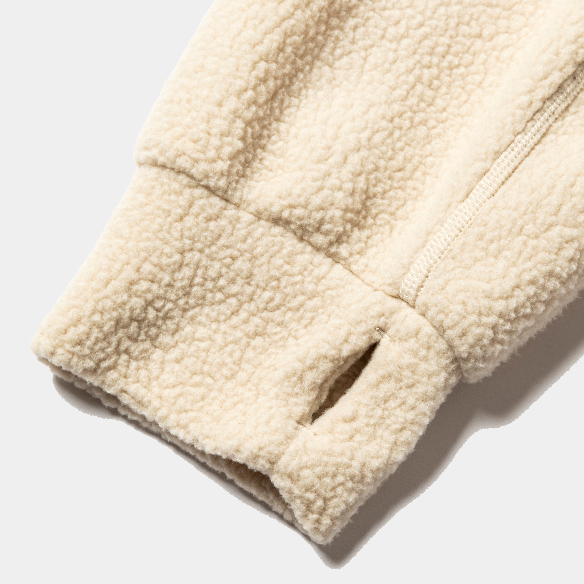 Polartec® Breathable Fleece/Natural