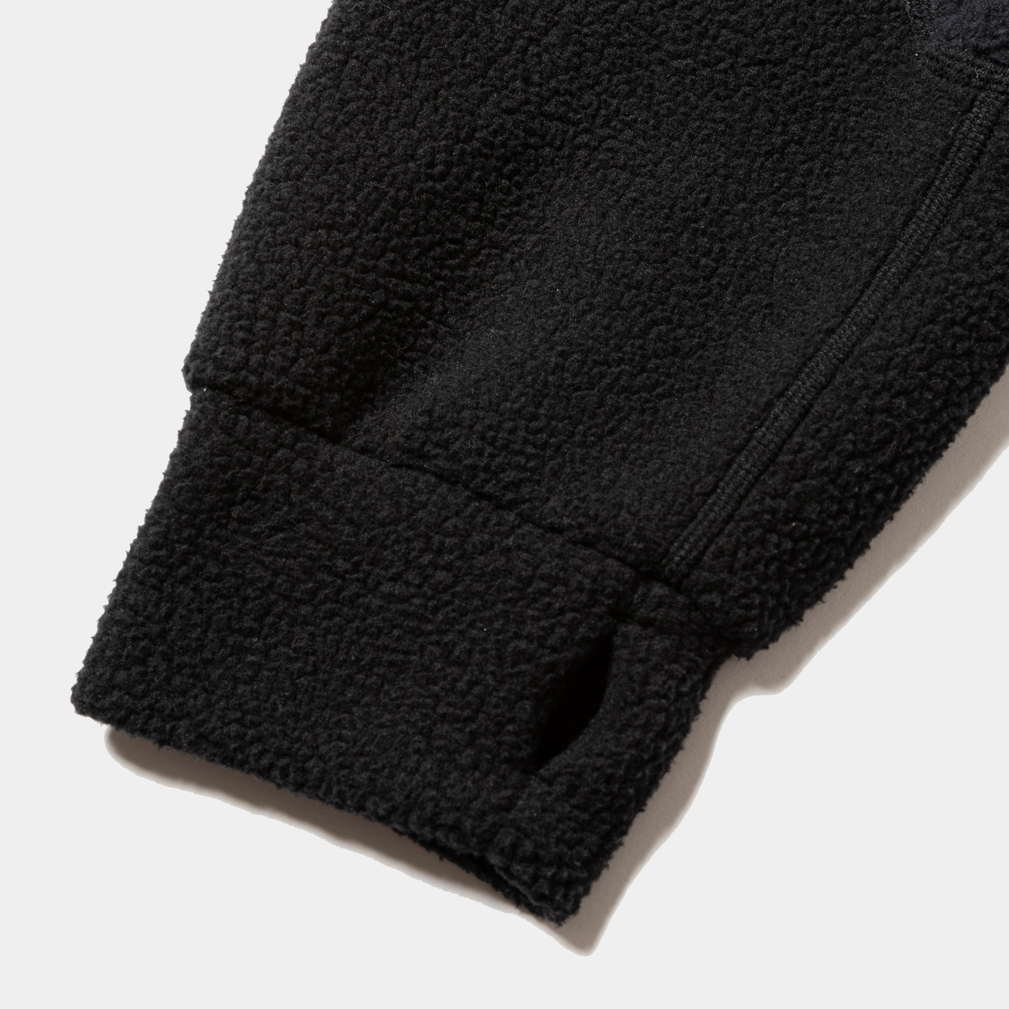 Polartec® Breathable Fleece/Off Black