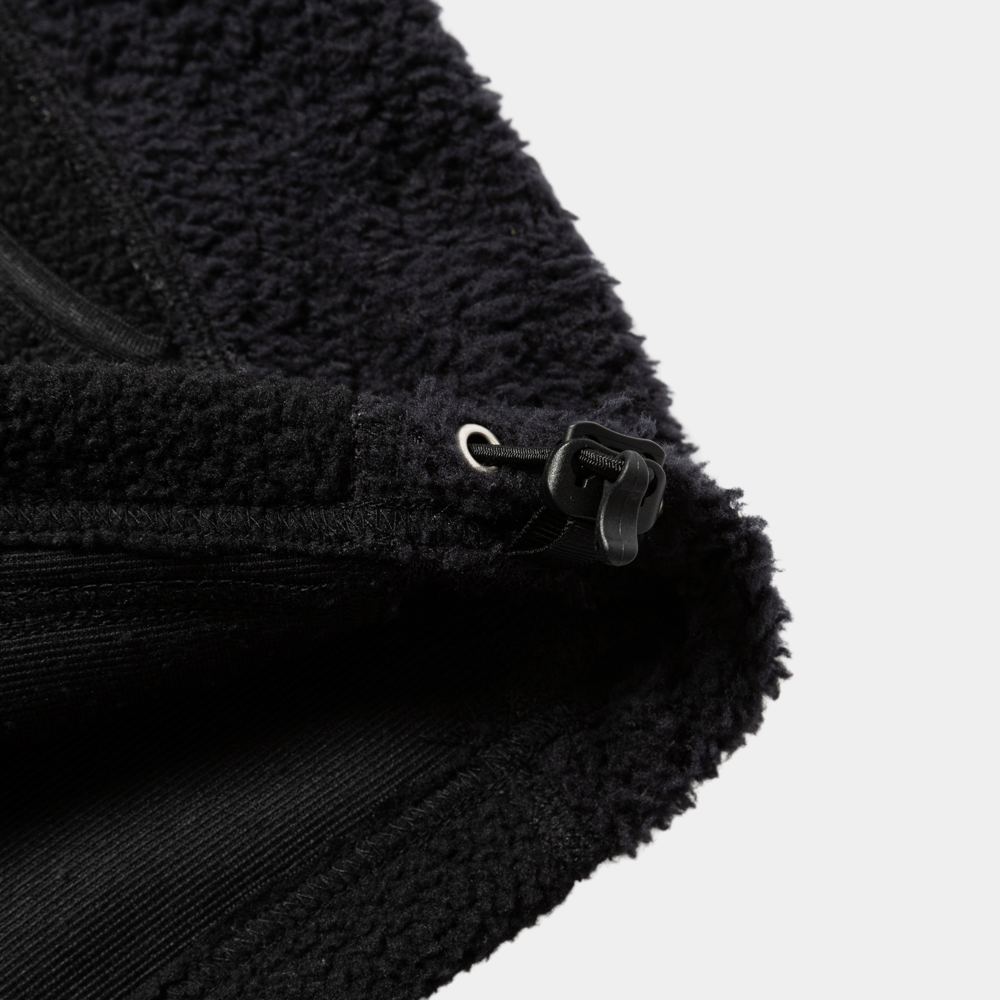 Polartec® Breathable Fleece/Off Black