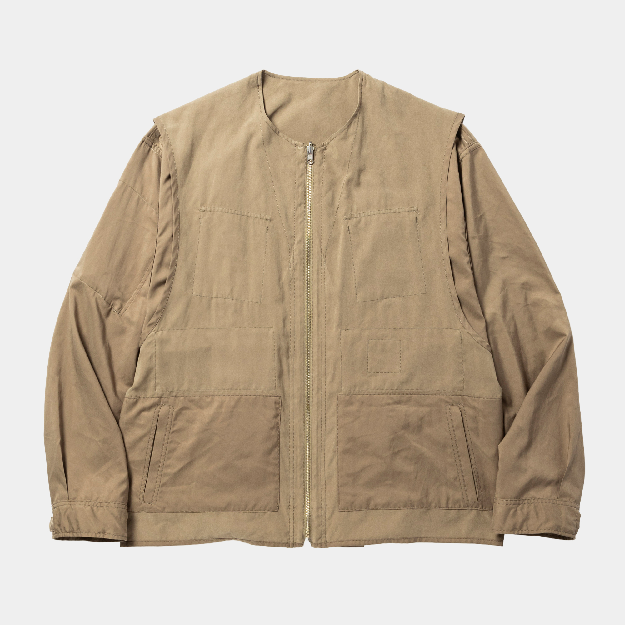 Memory Peach Reversible 4Way JKT/Greige