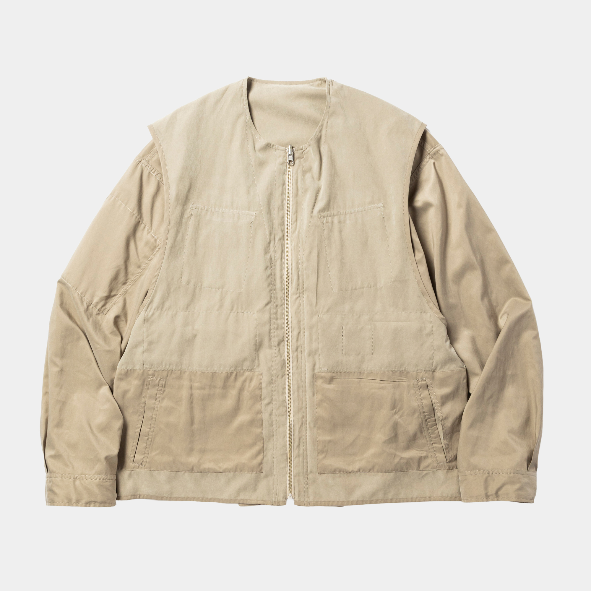 Memory Peach Reversible 4Way JKT/Beige