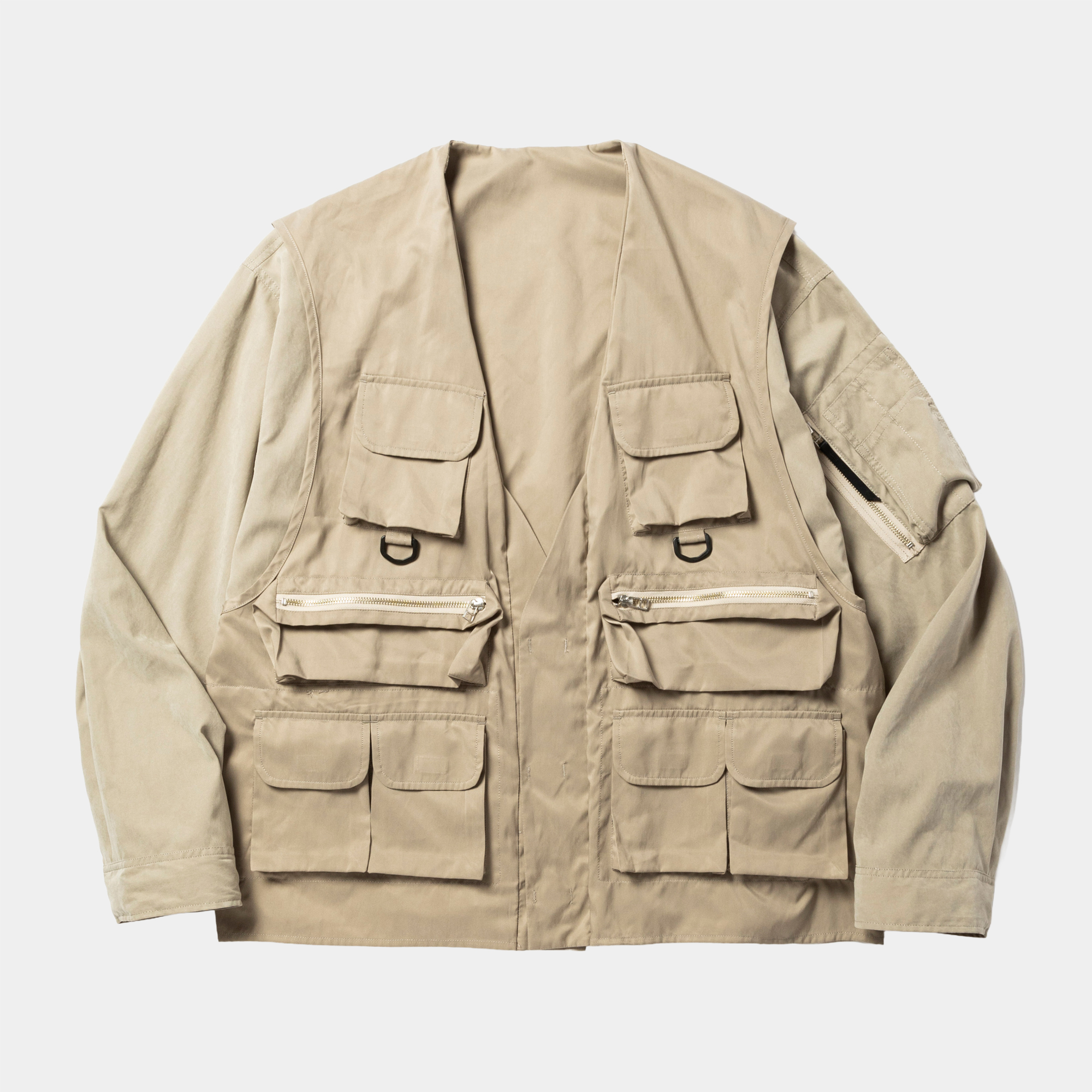Memory Peach Reversible 4Way JKT/Beige
