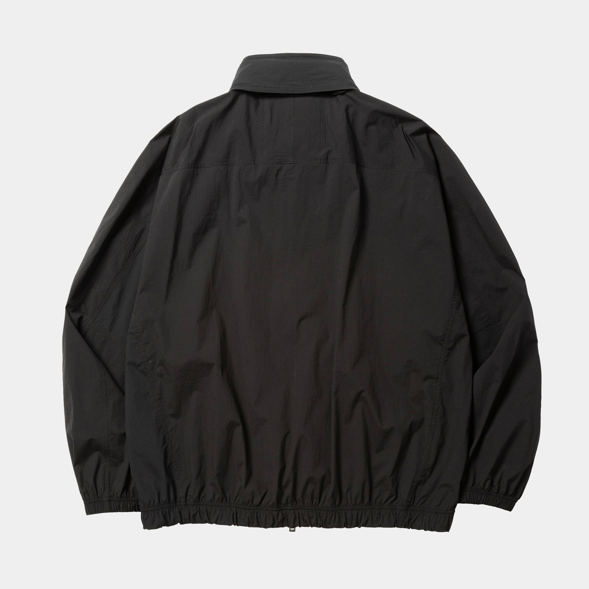 Crisp Nylon Wind JKT/Off Black