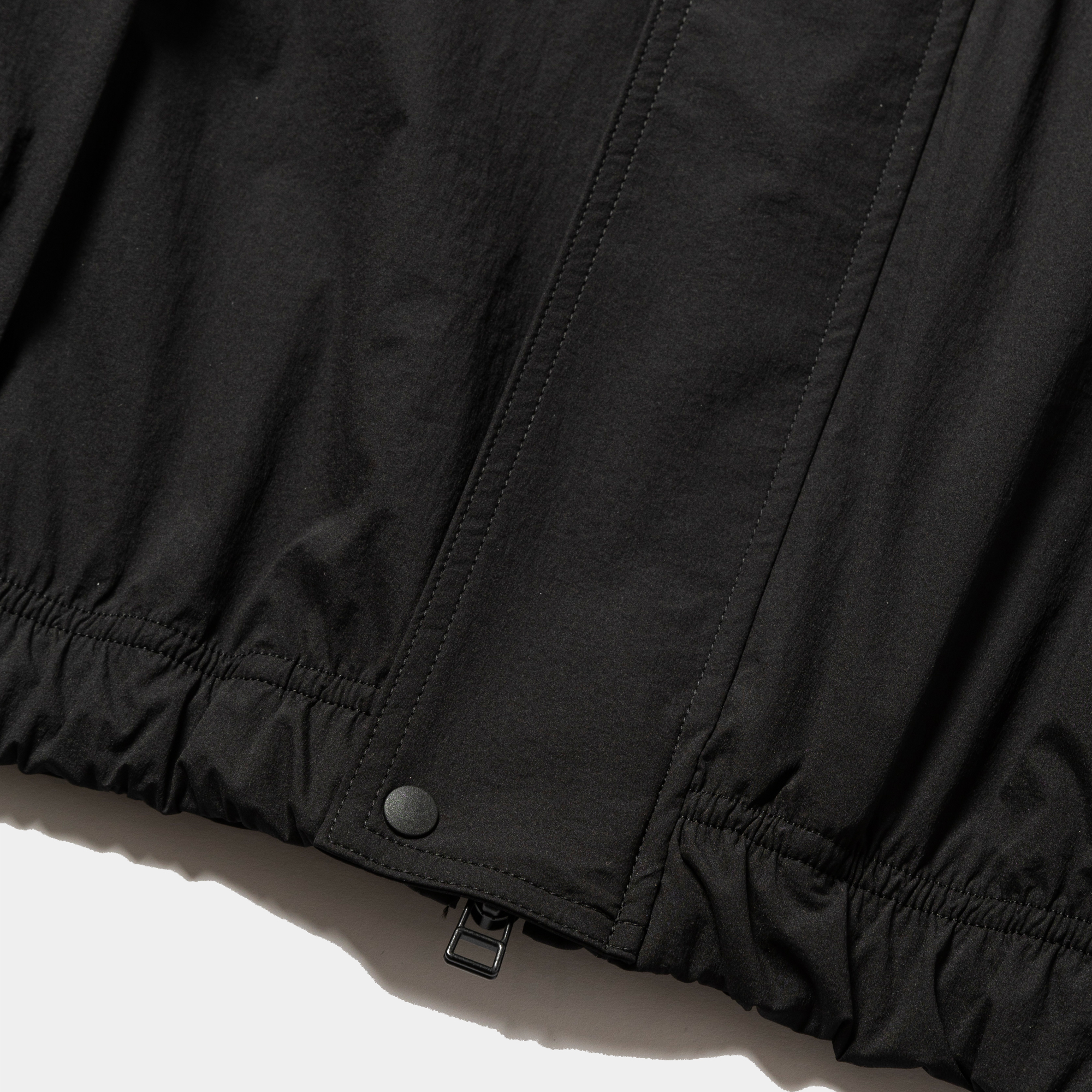 Crisp Nylon Wind JKT/Off Black