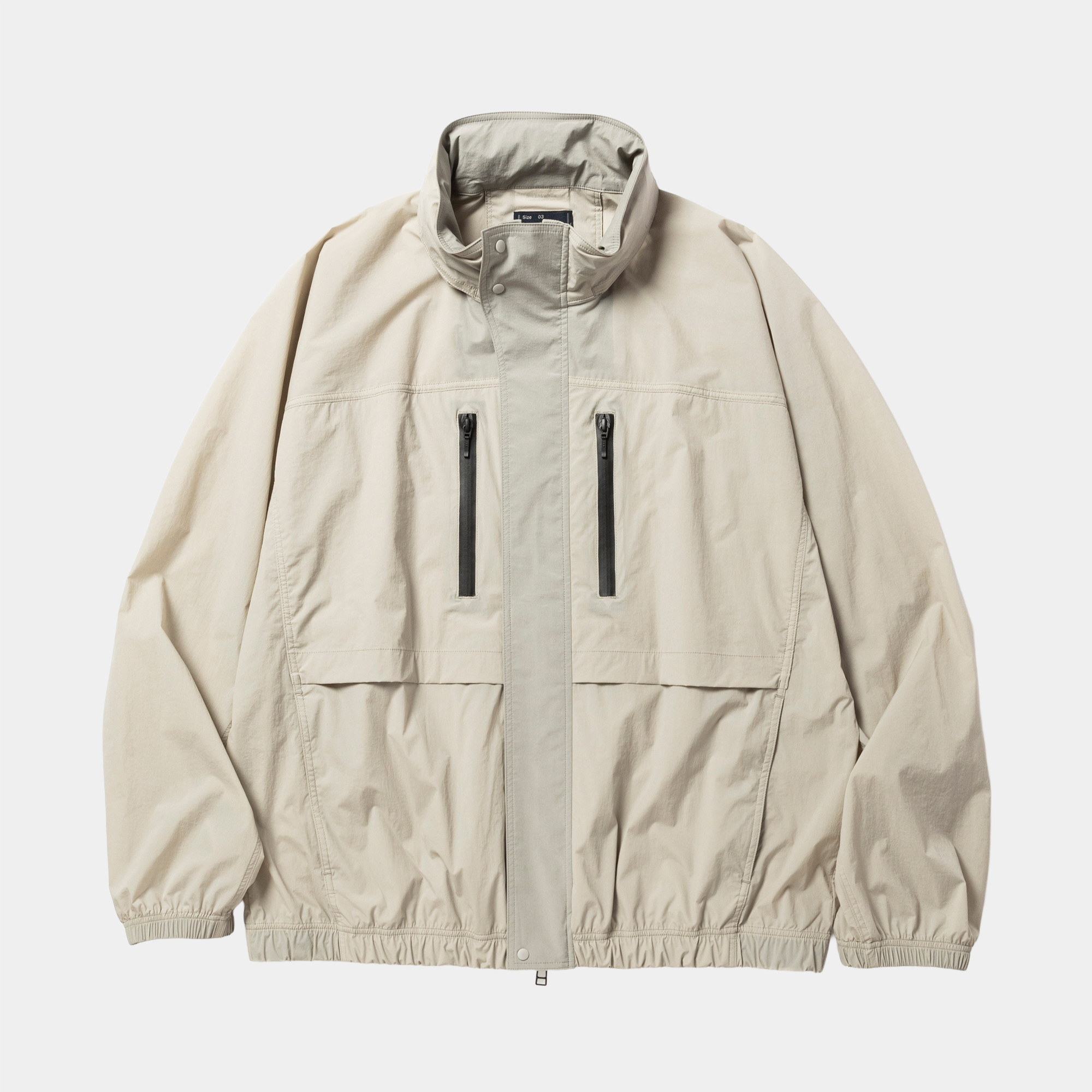 Crisp Nylon Wind JKT/Grey