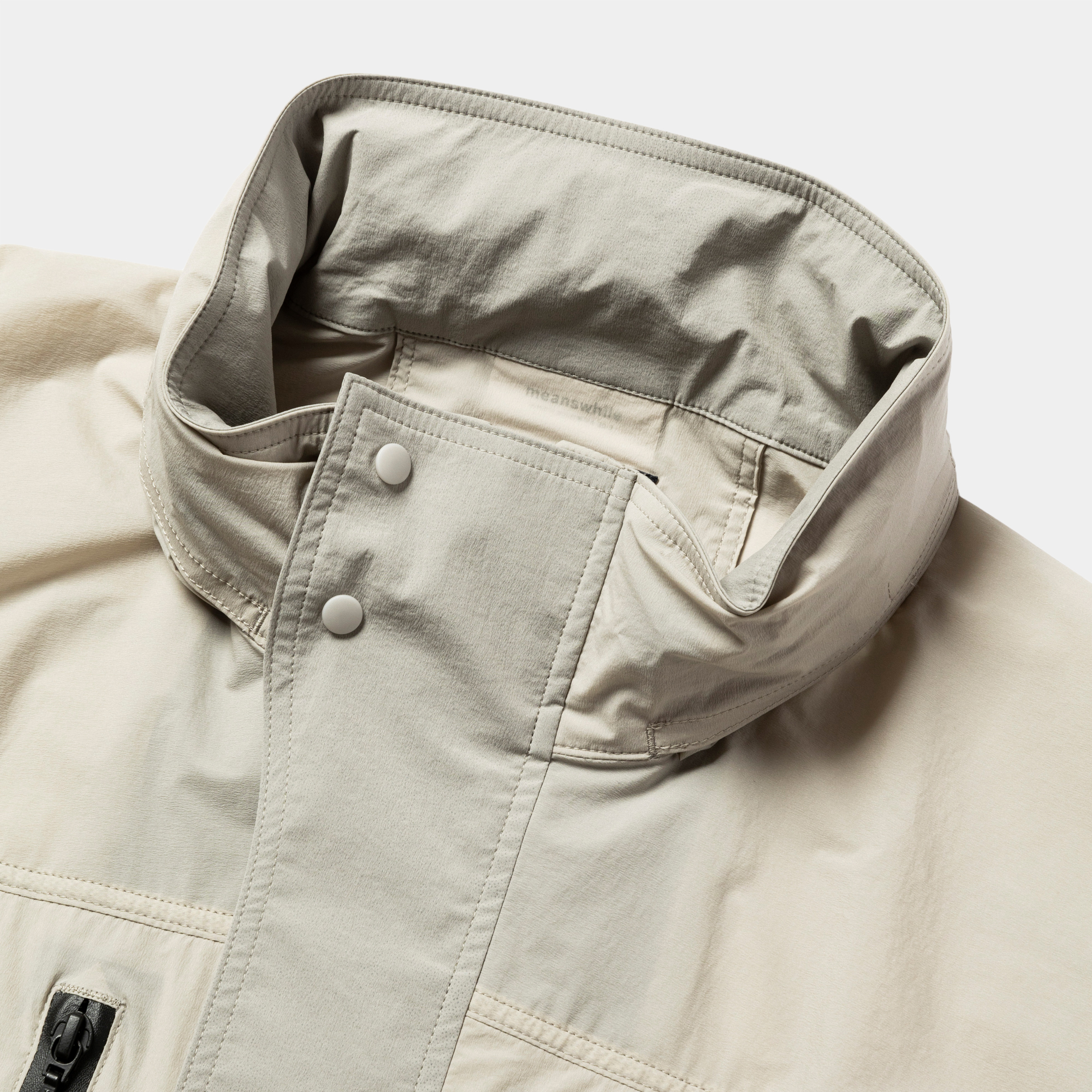 Crisp Nylon Wind JKT/Grey