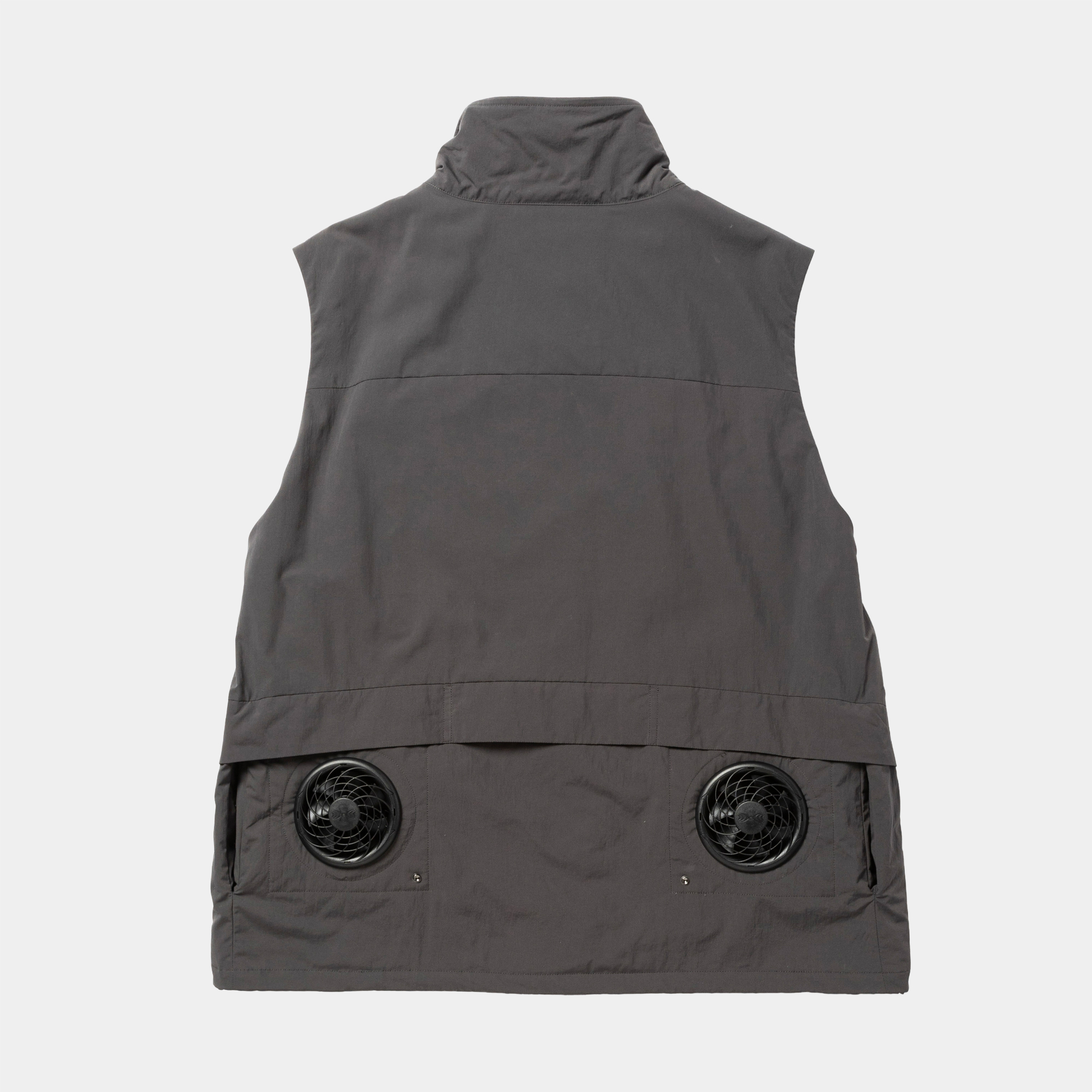 NeoHeat×Air Circulation System Wind Vest/Charcoal