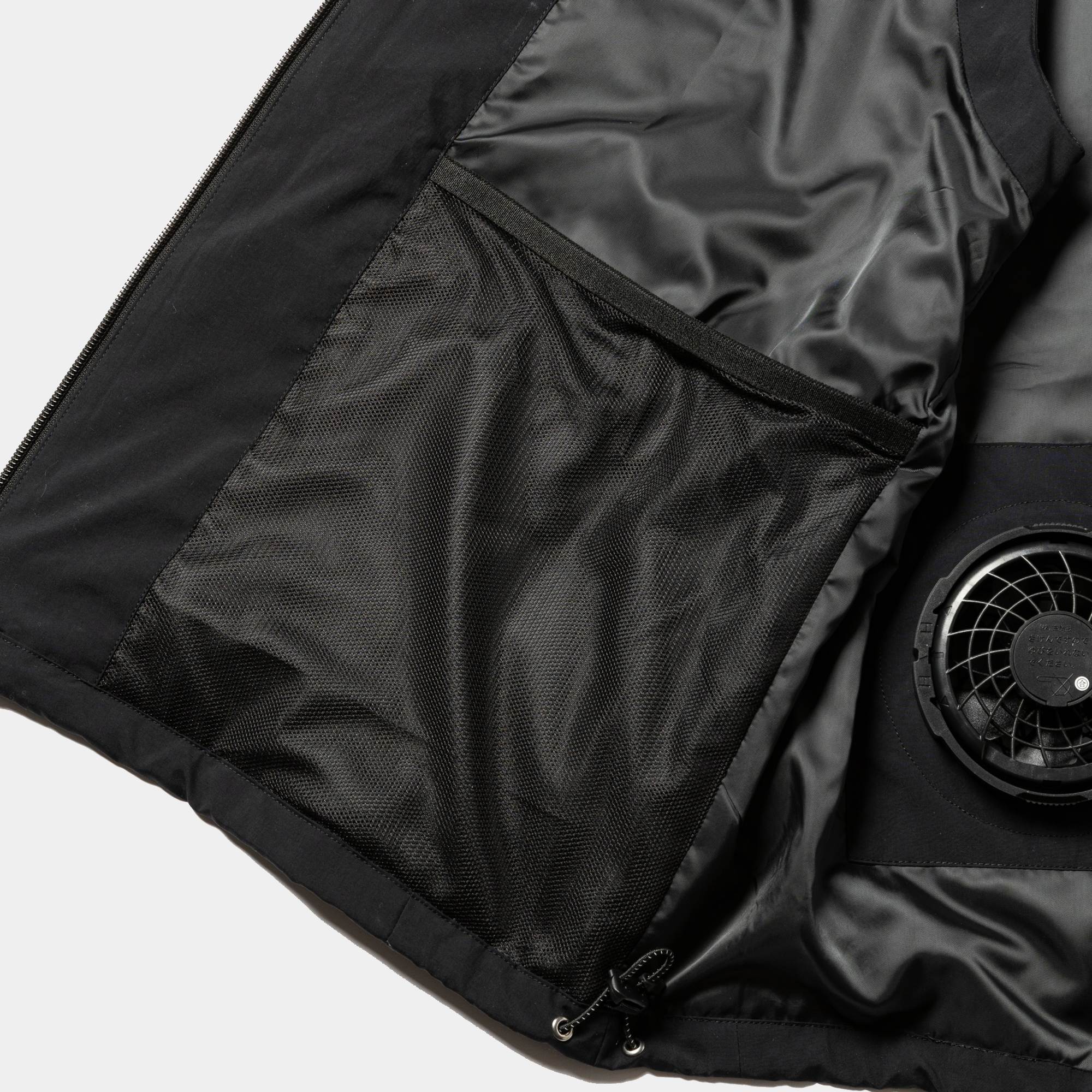 NeoHeat×Air Circulation System Wind Vest/Off Black