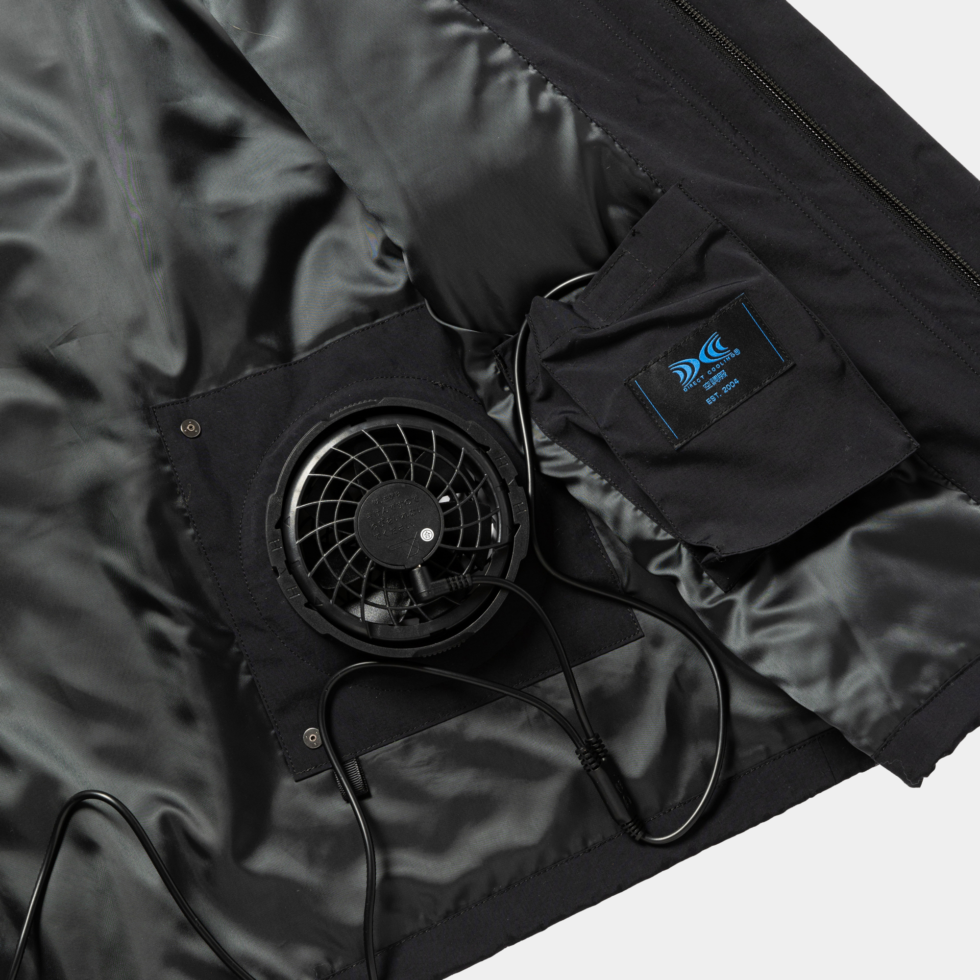 NeoHeat×Air Circulation System Wind Vest/Off Black