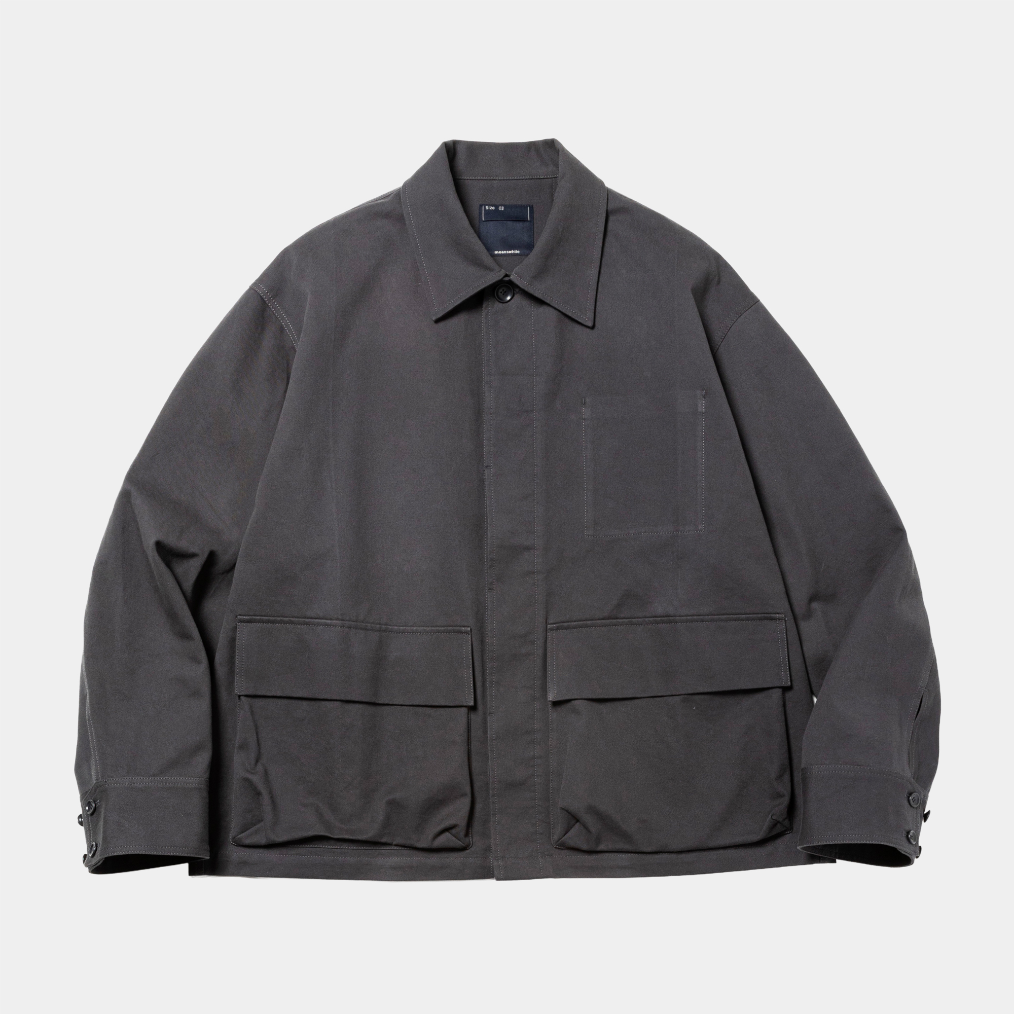 Dress Chino Coverall/Charcoal