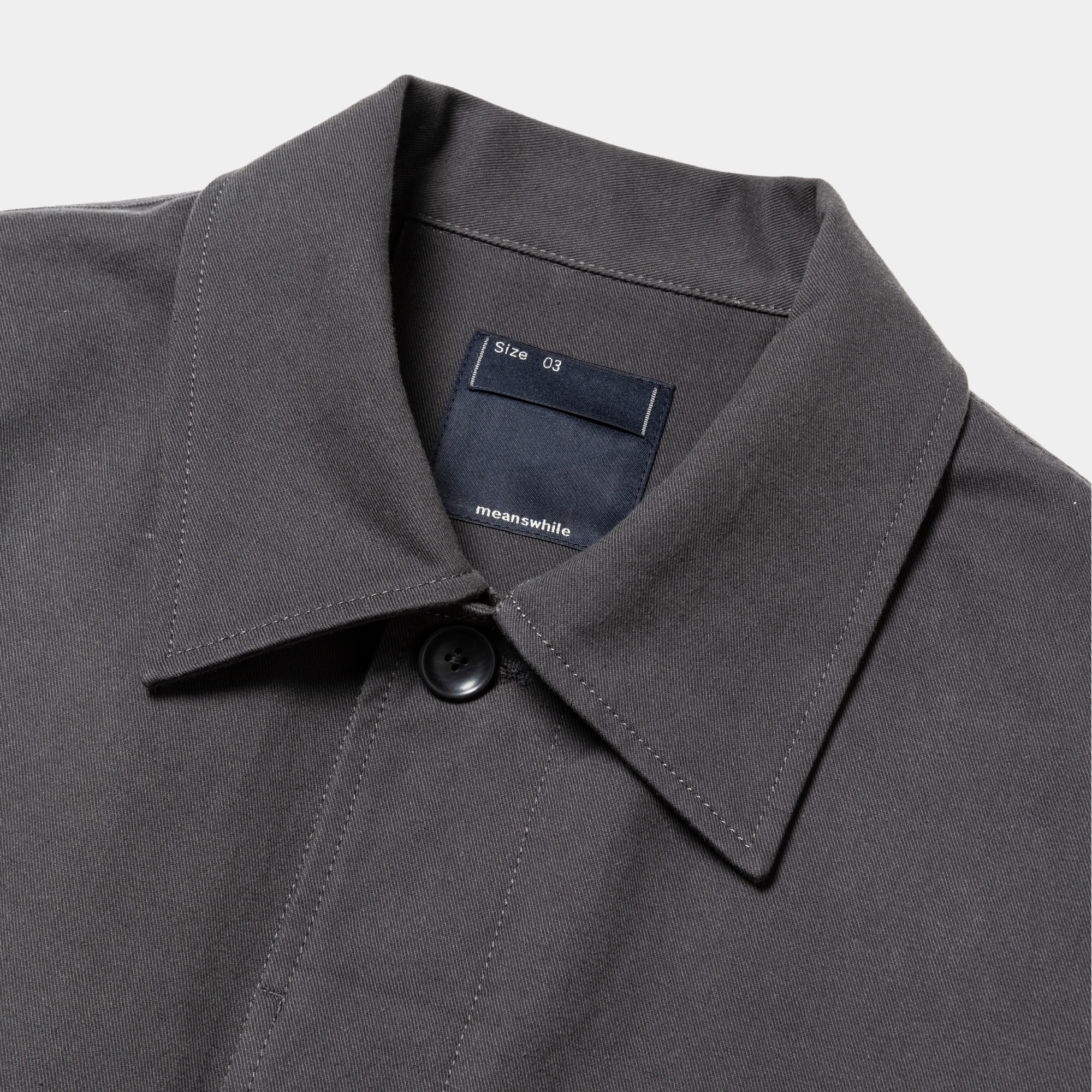 Dress Chino Coverall/Charcoal