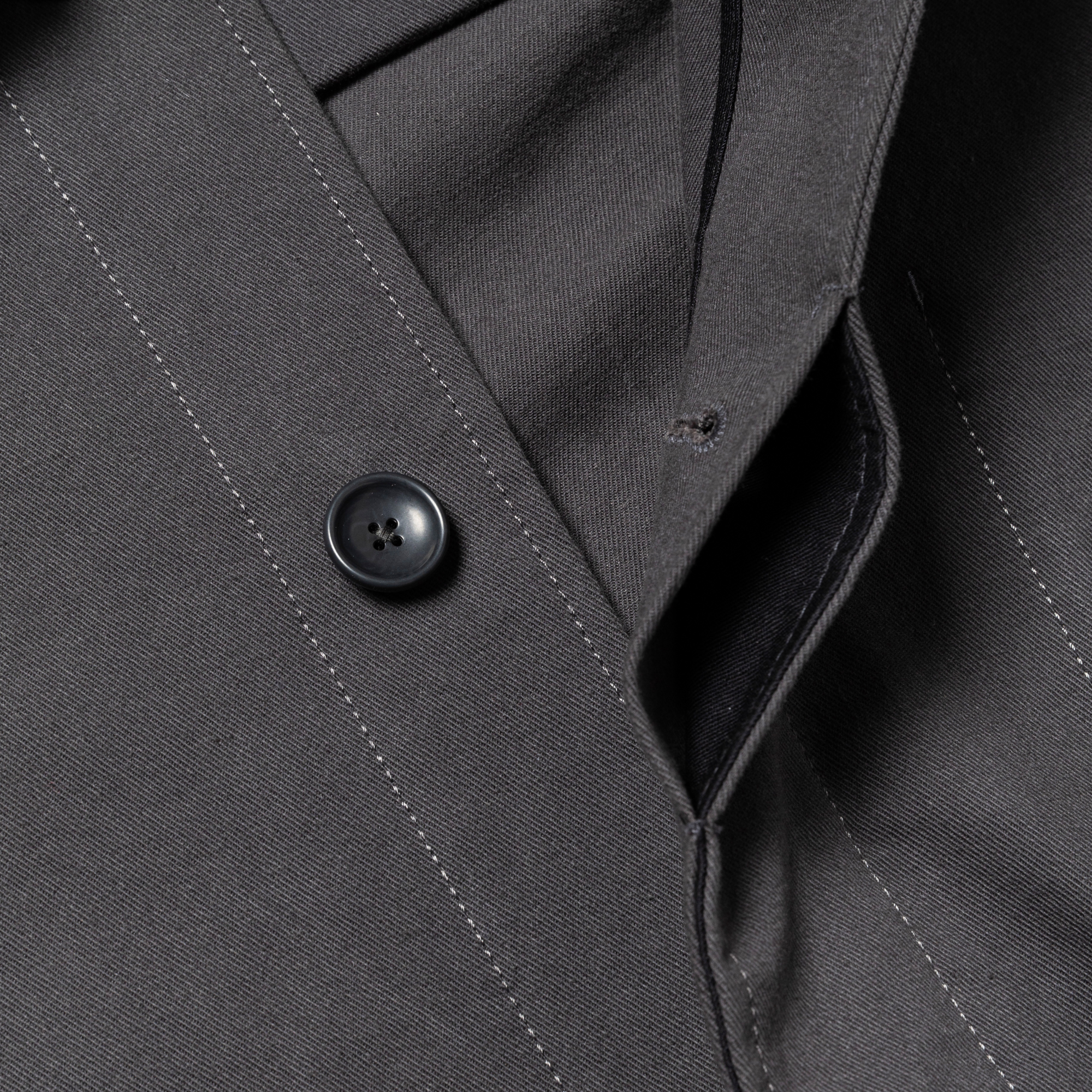 Dress Chino Coverall/Charcoal