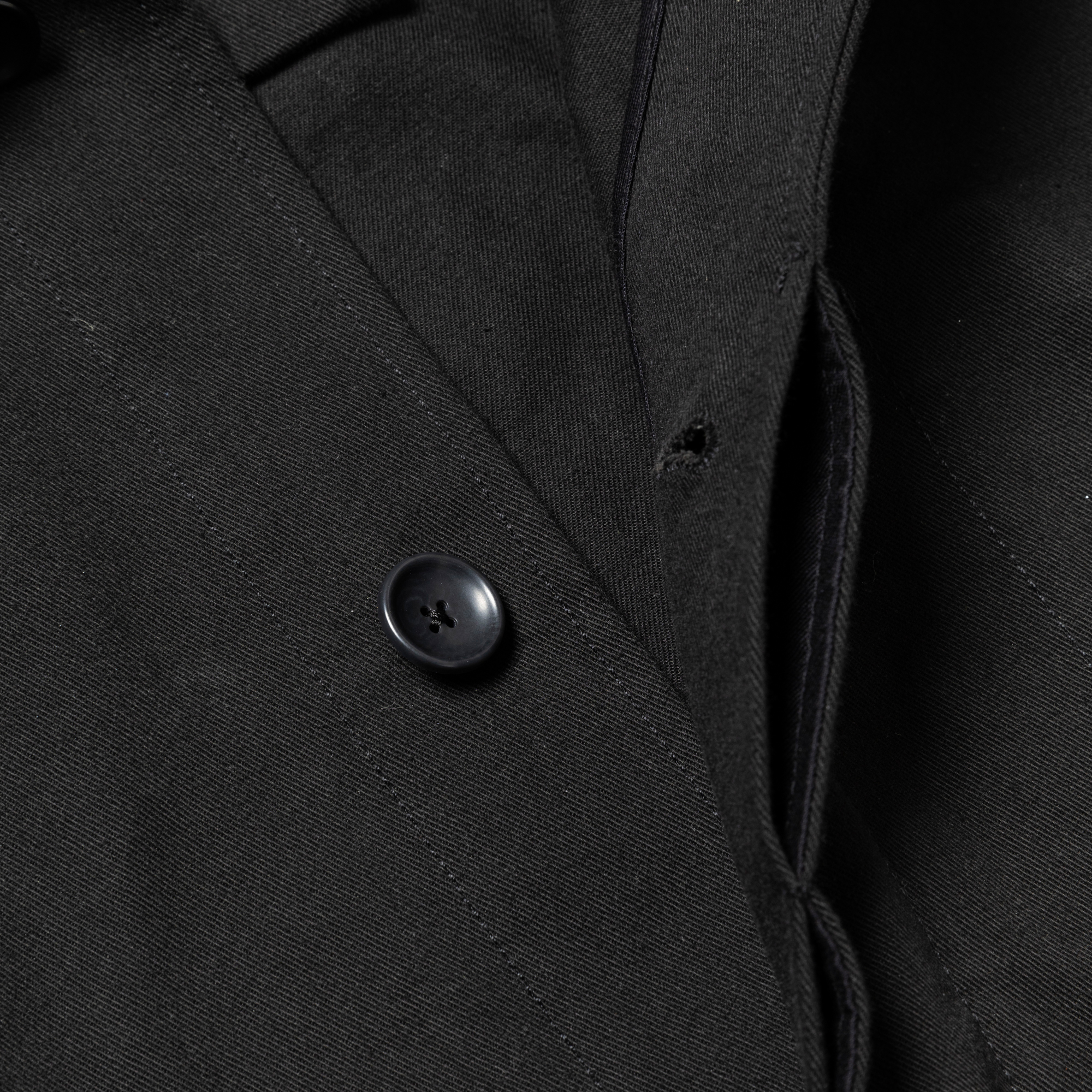 Dress Chino Coverall/Off Black