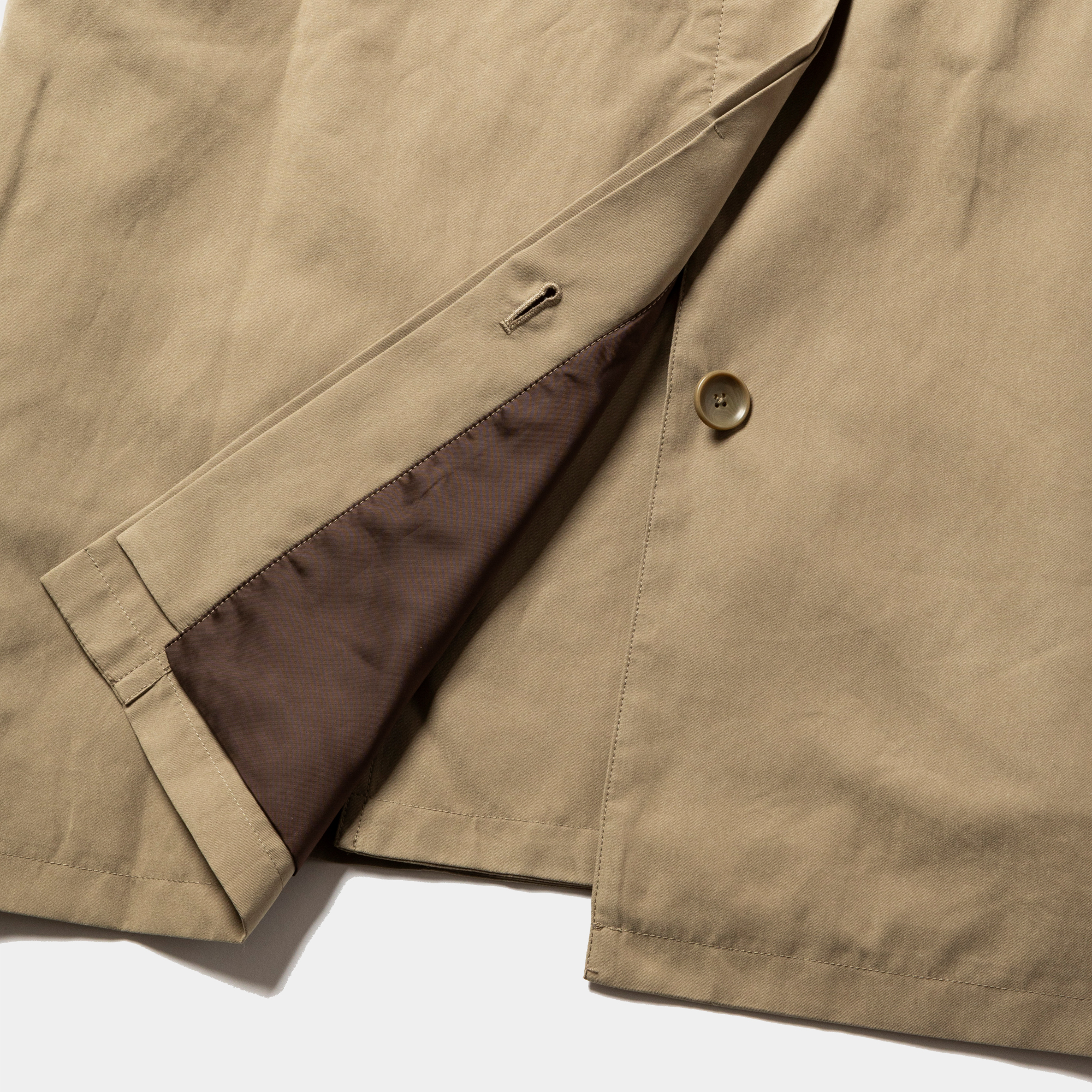 Padding Over Coat/Greige