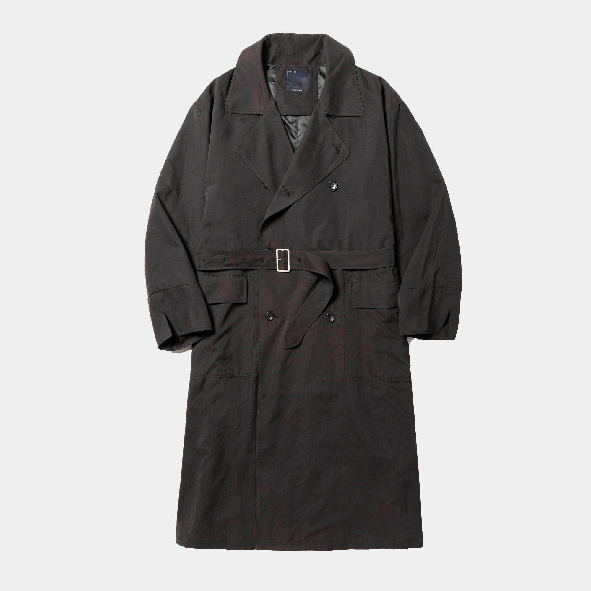 Padding Over Coat/Off Black