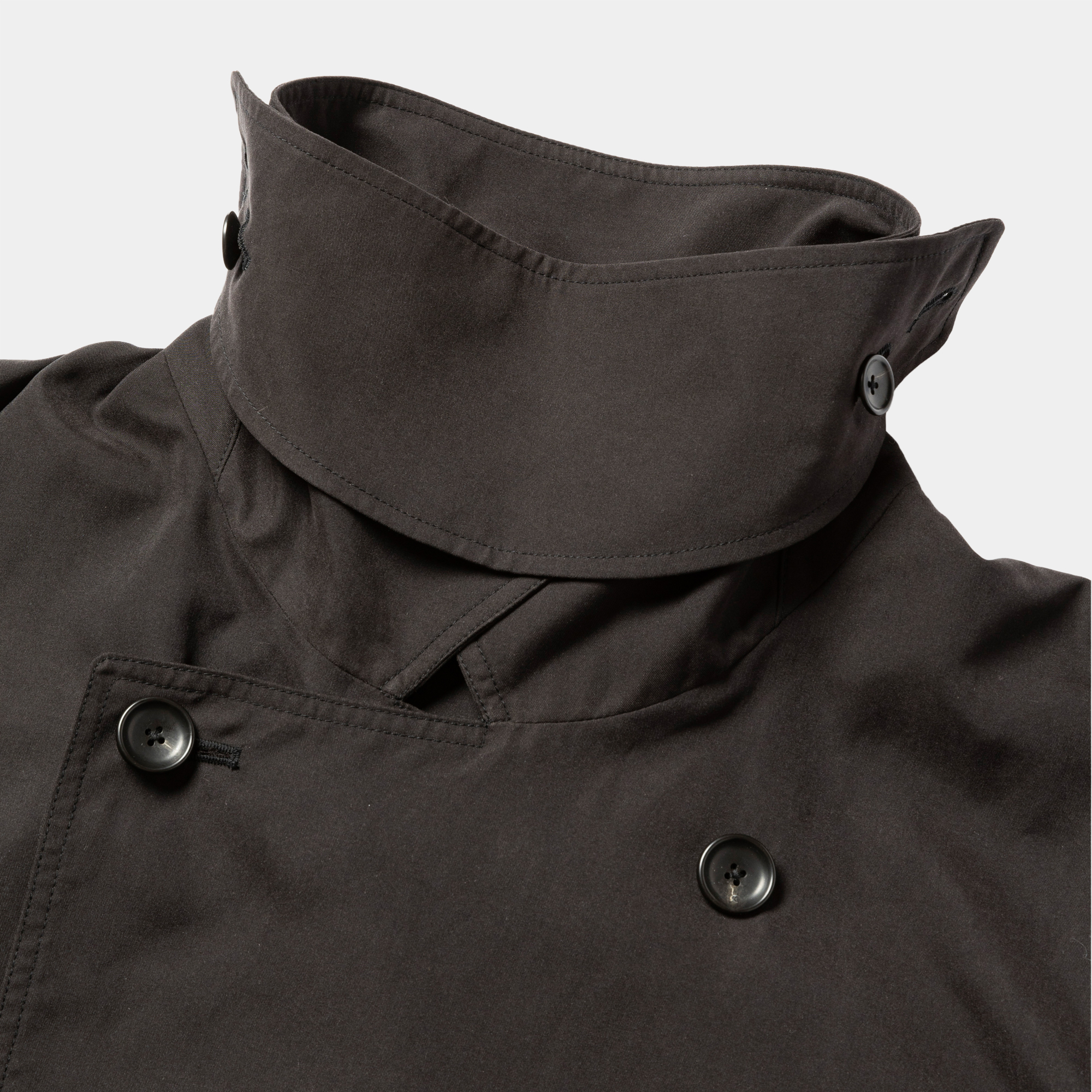 Padding Over Coat/Off Black
