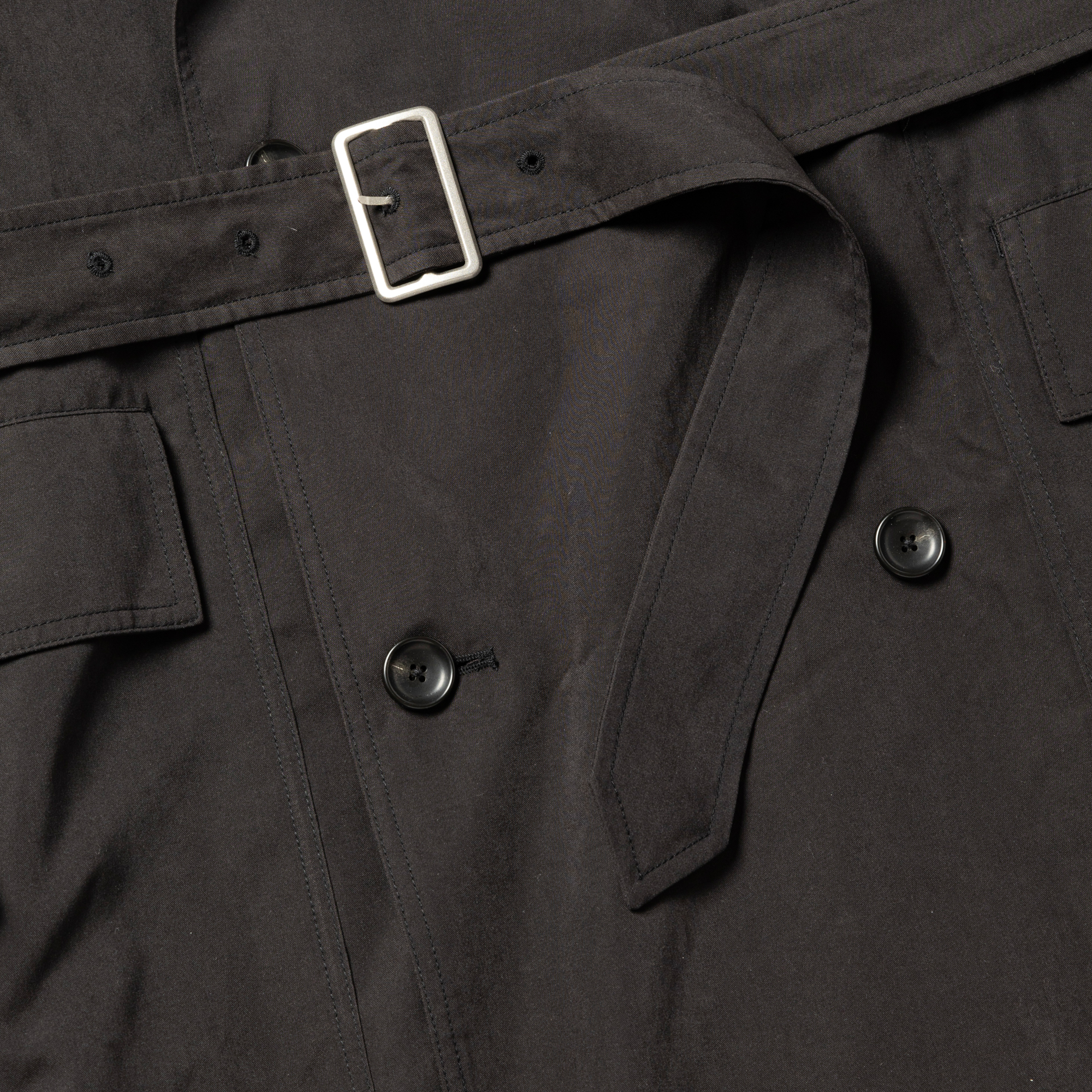 Padding Over Coat/Off Black